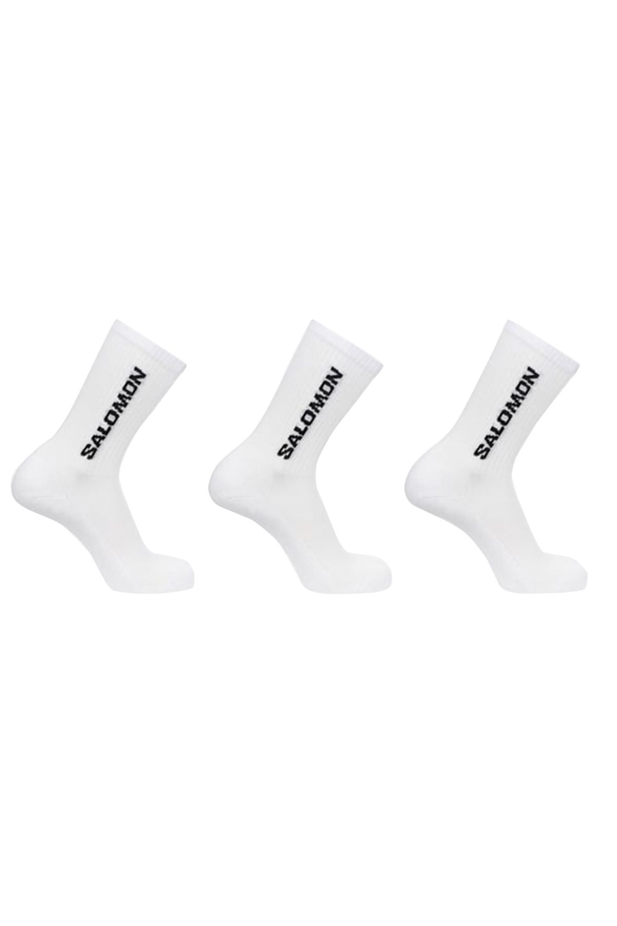 Salomon Spor Günlük Everyday Crew 3Pack Çorap Beyaz ( 3 ÇİFT )