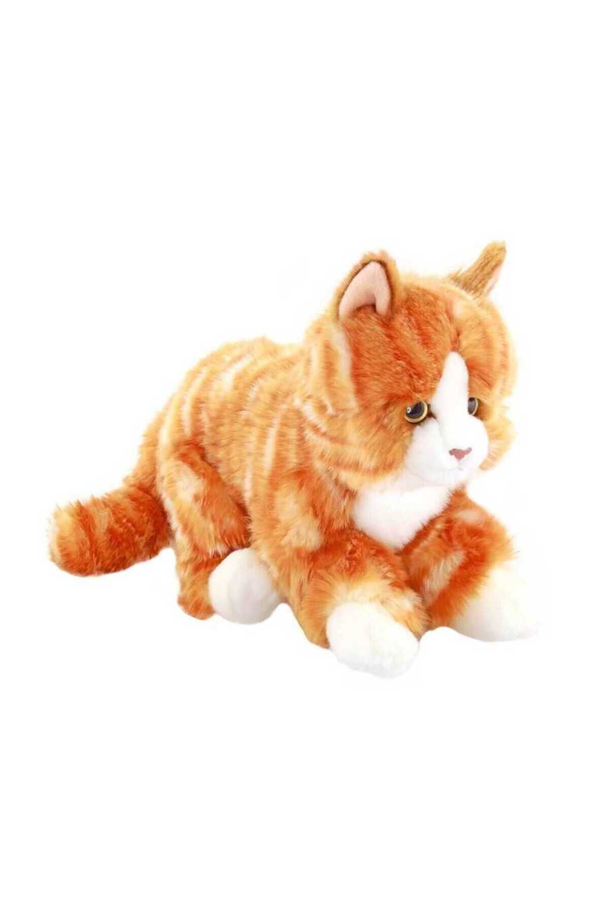 Animals Of The World 27 cm Floppy Kahve Tekir Kedicik ANM20884