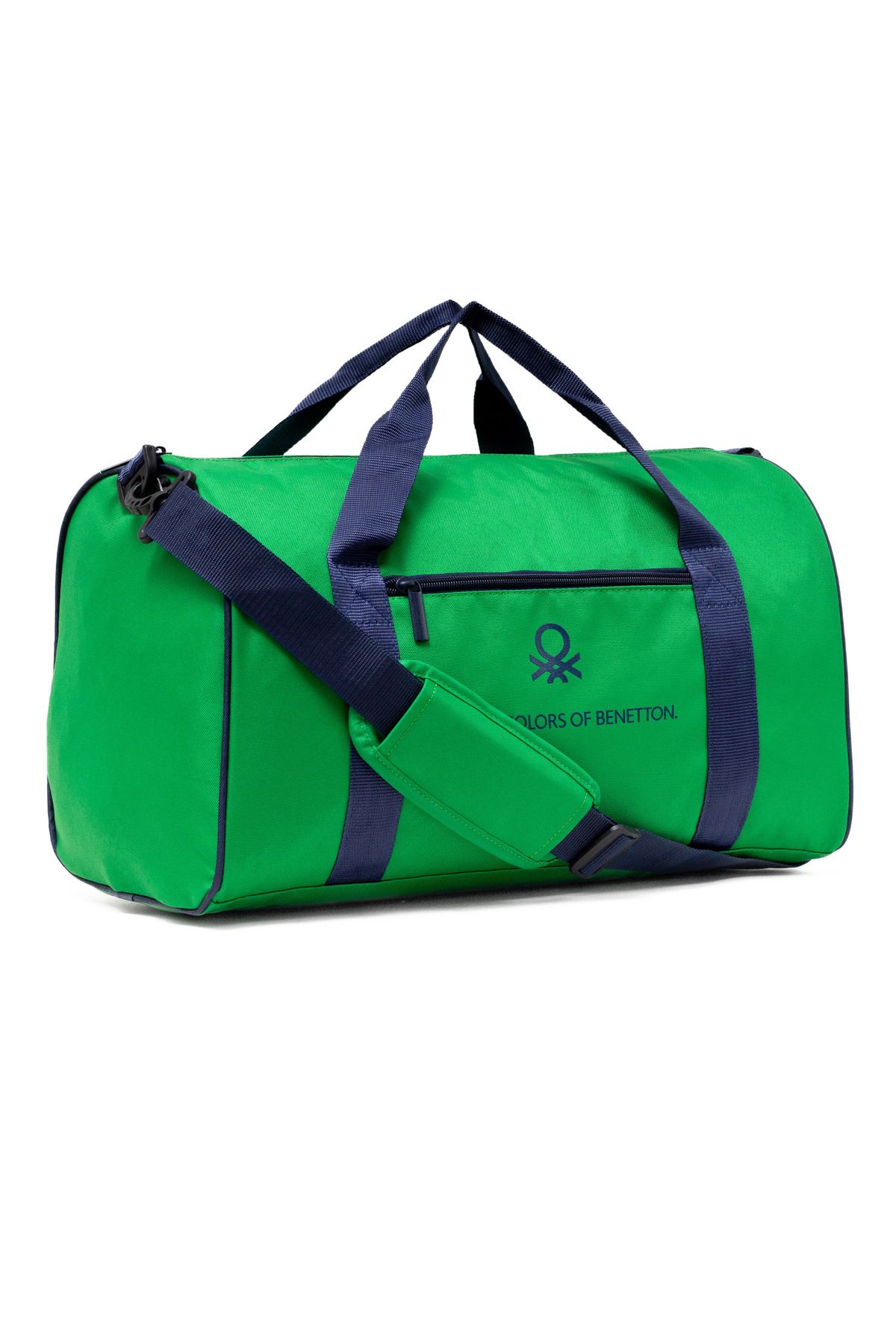 United Colors of Benetton Yeşil Unisex Omuz Askılı Seyahat El Valizi Spor Çantası 25978