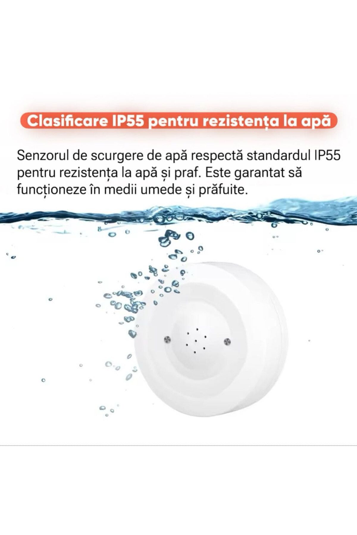 ANTOSMART-Flood Sensor with 80 dB Alarm and Wi-Fi Connectivity 4