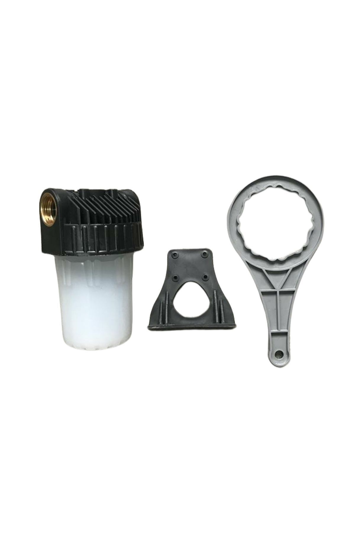 REVERSOSMOZARISU Su Arıtma Daire Girişi Filtre Kabı 5'' Mat Renk 3/4'' in-out