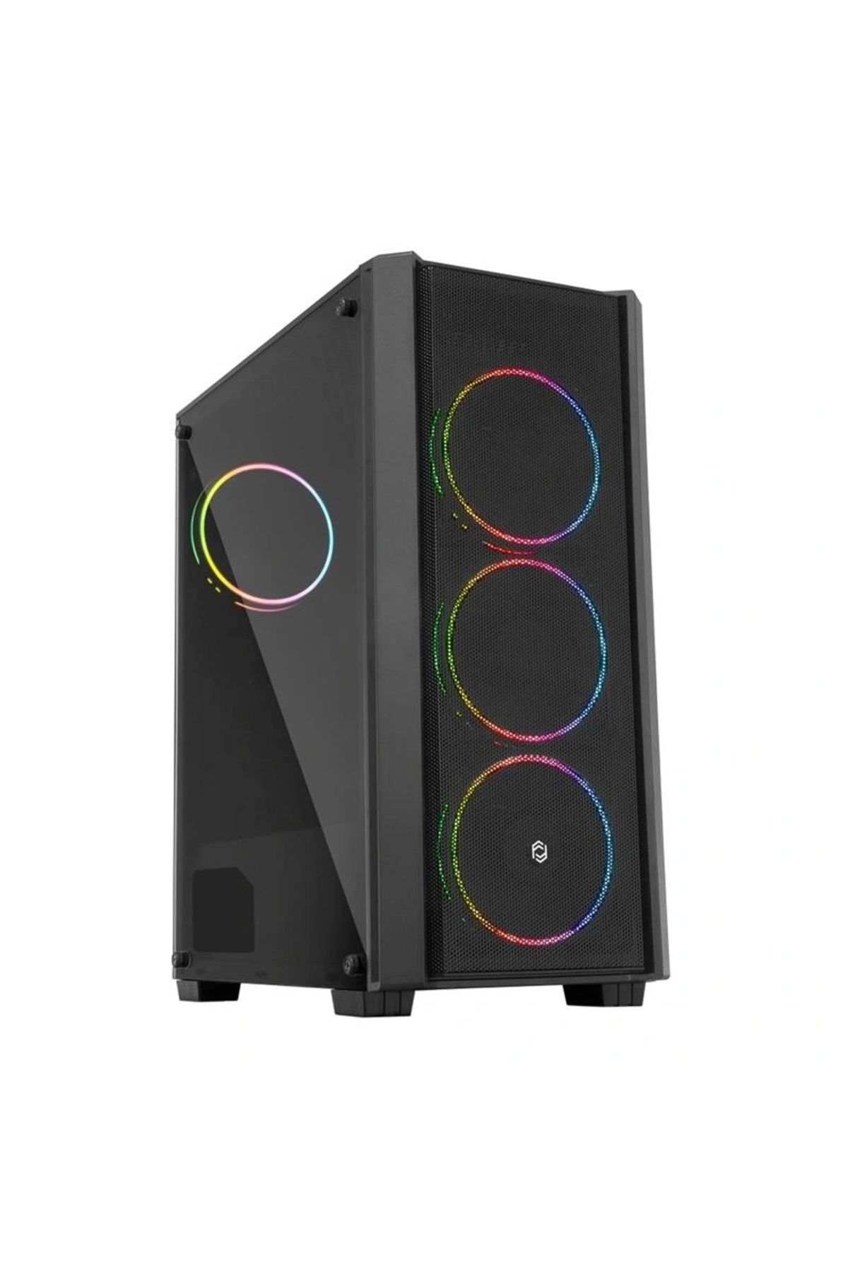ShopNova FRISBY FC-9415G 500W DOUBLE SLIM RGB FAN MESH KASA
