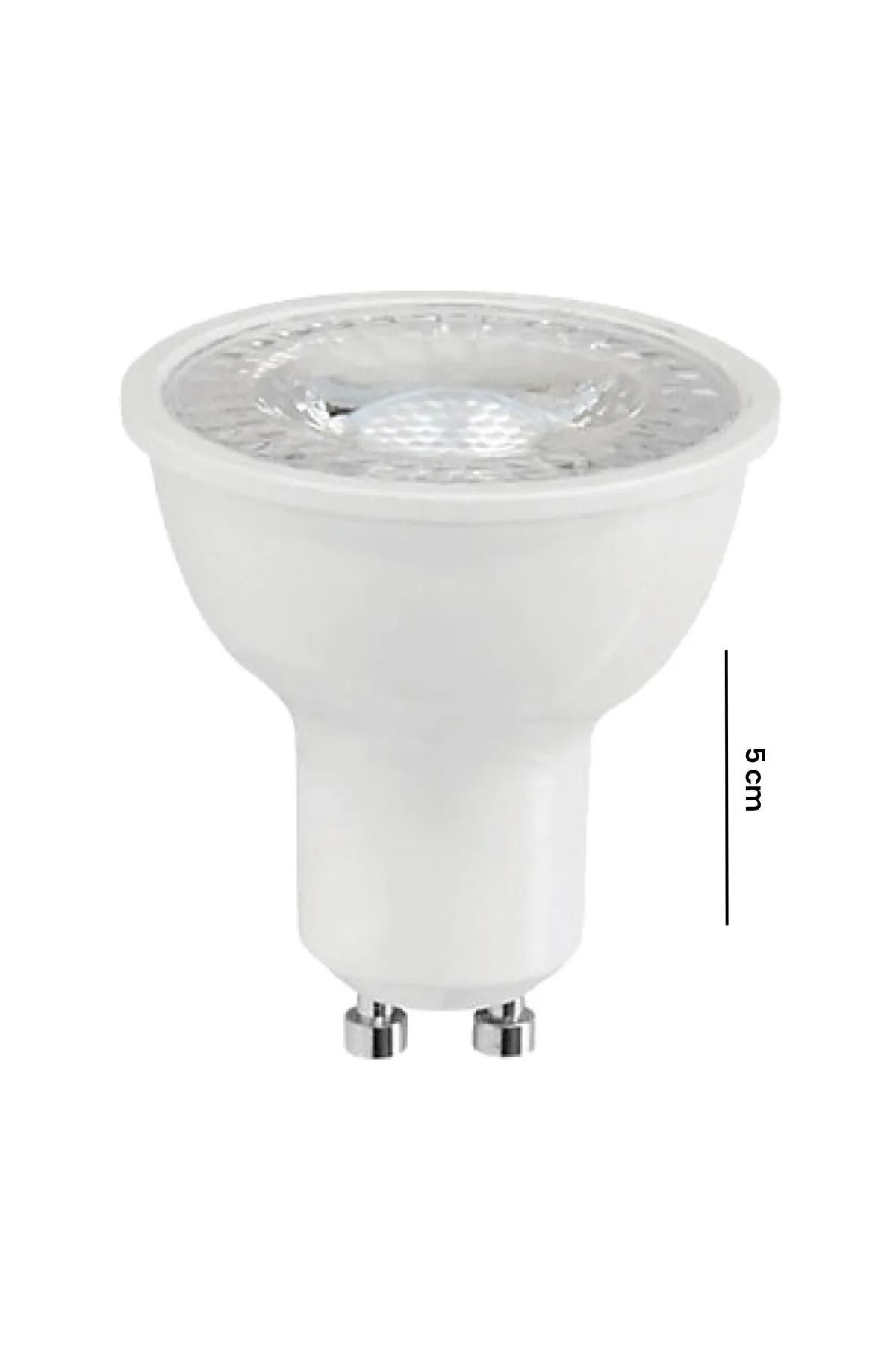 Heka Gu10 6w Çanak Spot Led Ampul - 4000k Ilık Beyaz Işık