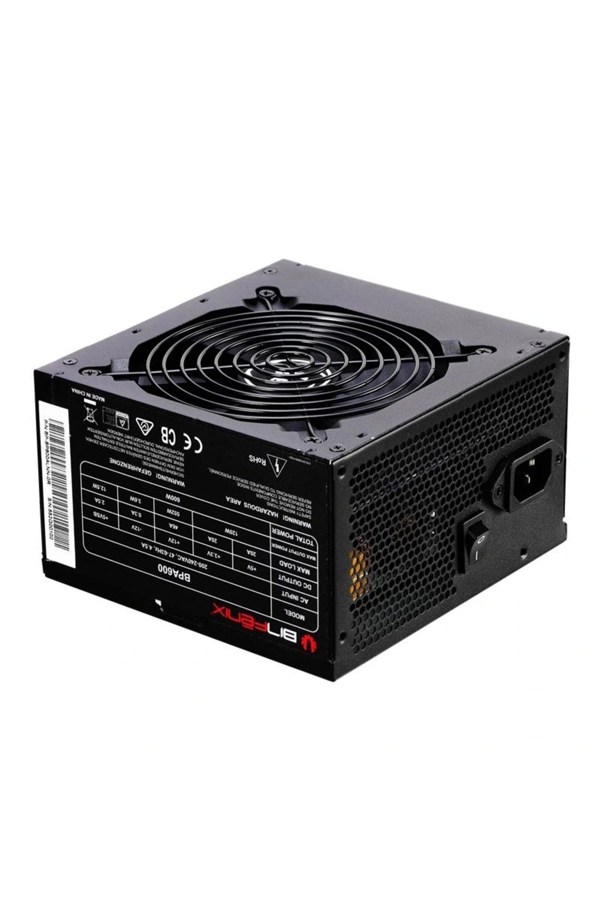 ShopNova BITFENIX BP-BP600ALNN-9R BPA SERIES 80+ 600W POWER SUPPLY