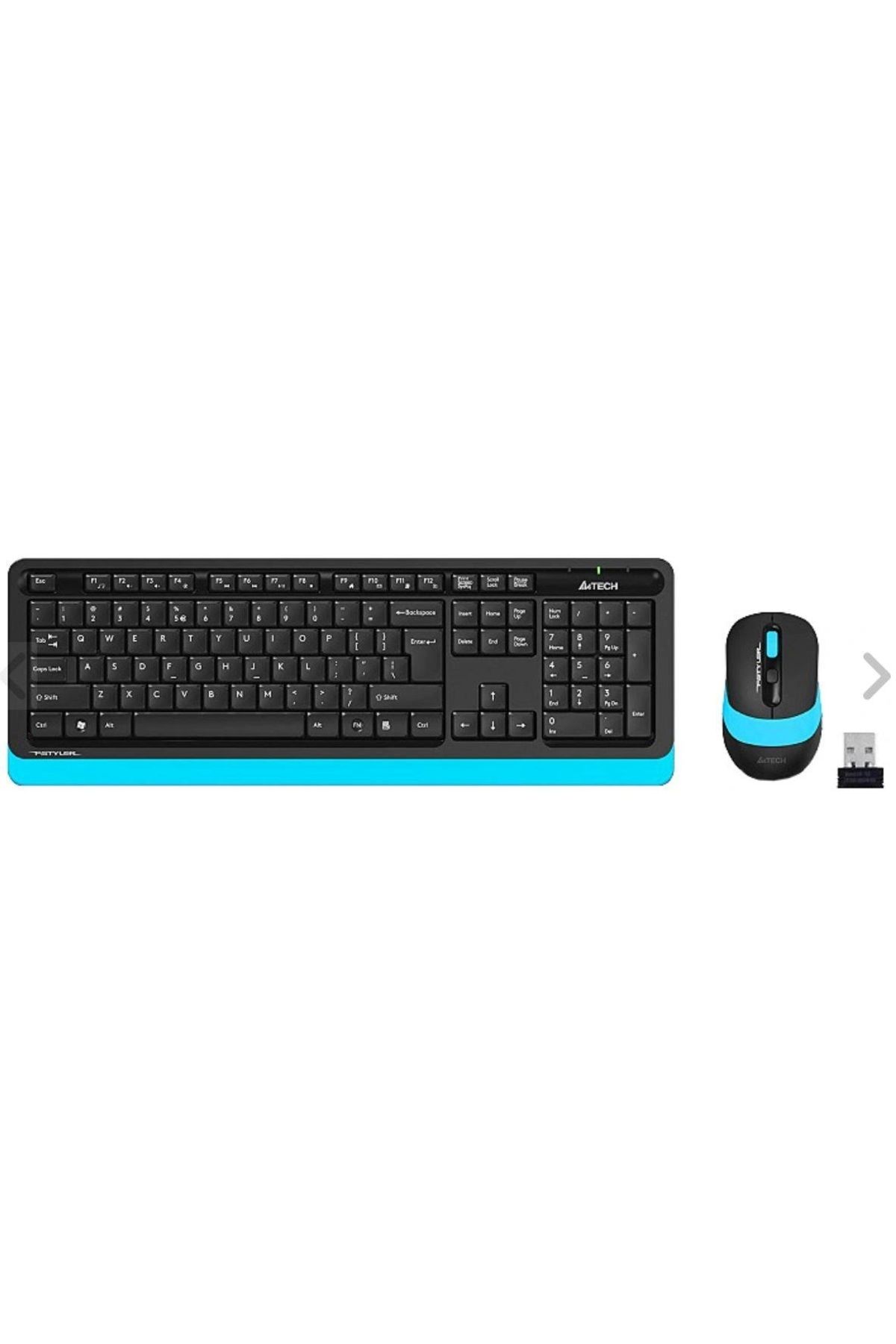 ShopNova A4 TECH FG1010 Q MAVİ MM KABLOSUZ KLV+MOUSE SET