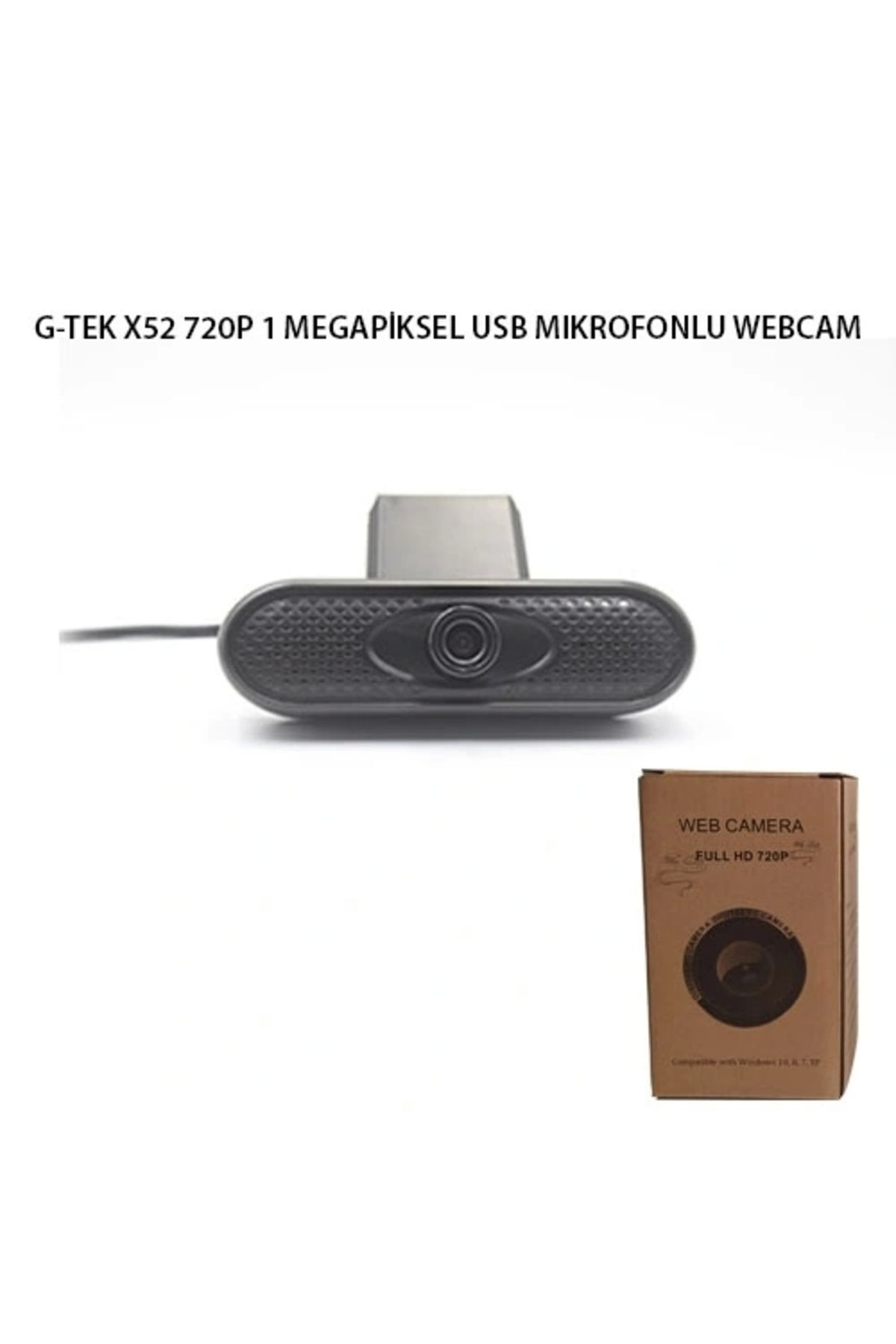 ShopNova G-TEK X52 720P USB MIKROFONLU WEBCAM