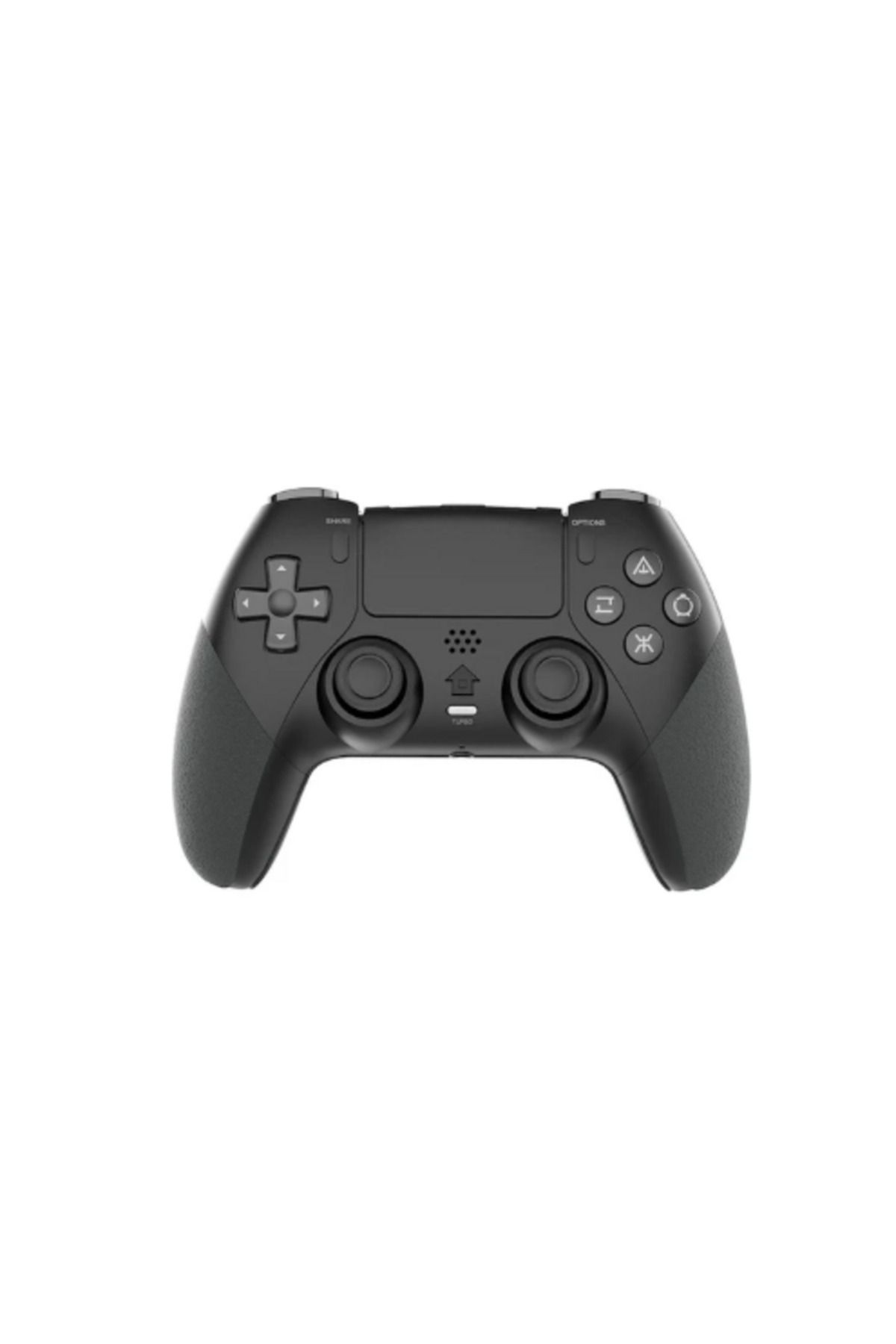 ONREZ T29-BLACK-PS4 Gamepad, Bluetooth Kablosuz ve Kablolu Çift Motorlu, Dokunmatik Ekranlı 6 Eksenli