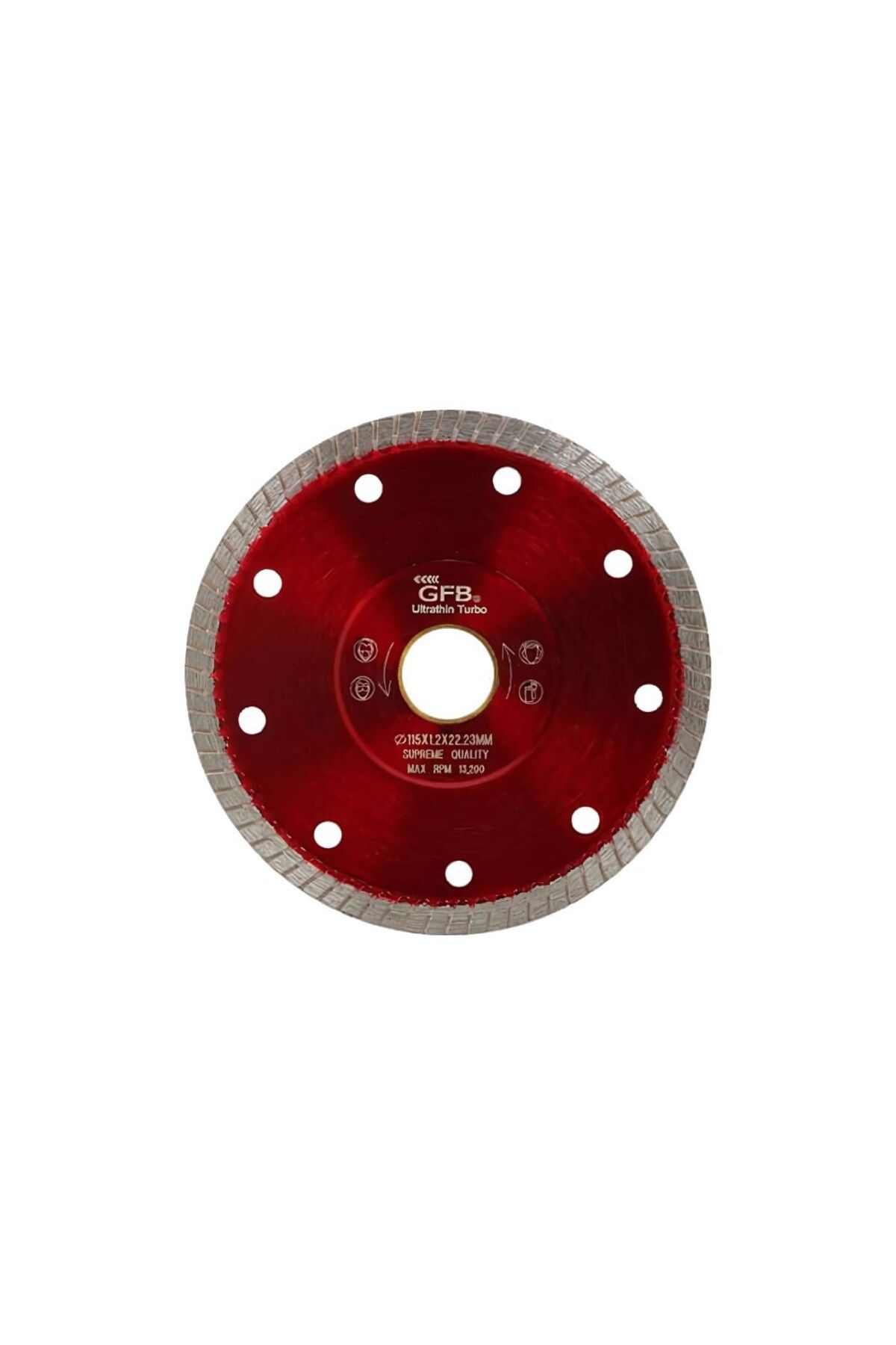 GFB Hassas Kesim İnce Turbo Elmas Seramik - Fayans Kesici 115 mm