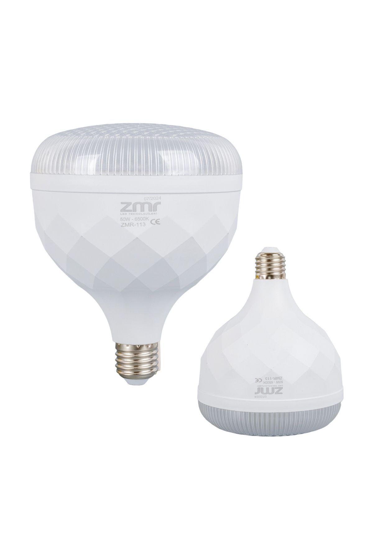 Zayla 50W KRİSTAL CAMLI T-BULB BEYAZ LED AMPUL E27 6500K (15X19MM) (5165)