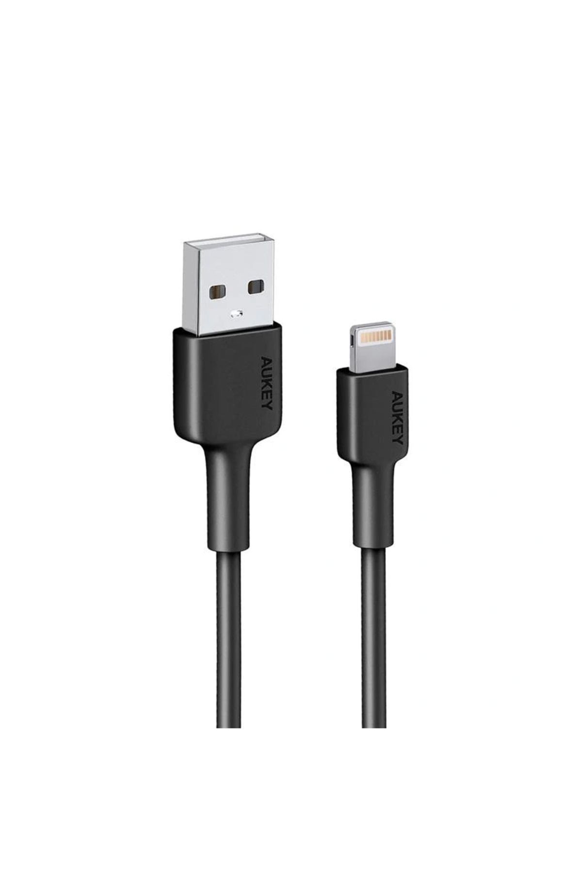 ShopNova AUKEY CB-BAL7-BK NAYLON ÖRGÜLÜ USB-A LIGHTNING KABLOSU 0.9MT