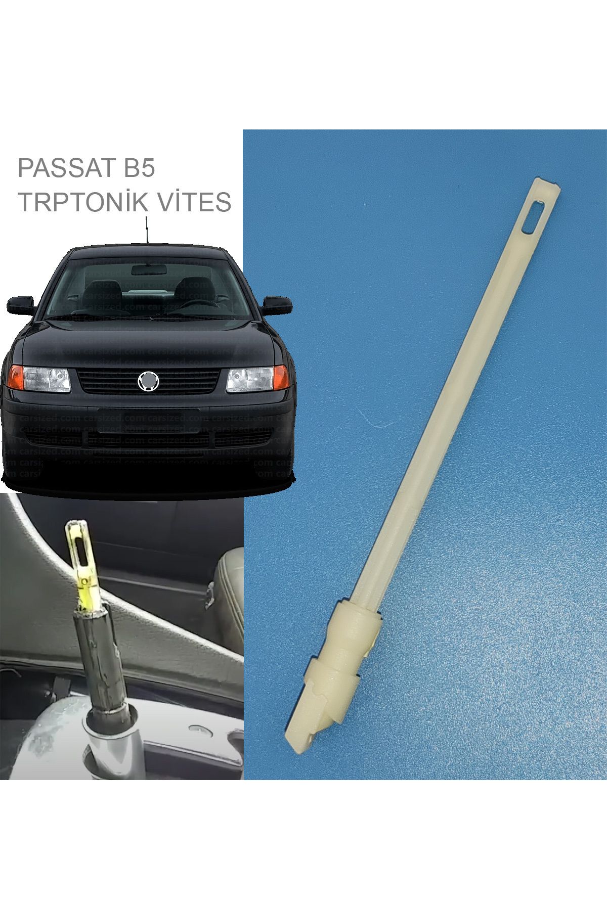 GCP German Car Parts Passat B5 Otomatik Vites Seçiçi - A6 Otomatik Vites Çubuk 1.8t 1.9tdı 2.5tdı 2.8 3.0