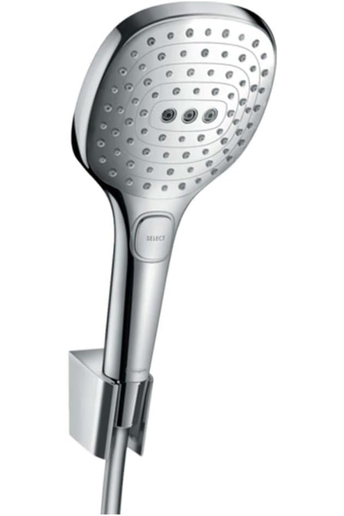 Mu Art Ahşap Mrt Raindance Select E 120 Duş başlığı tutucusu dahil, 3 spot türü, krom Art 871301