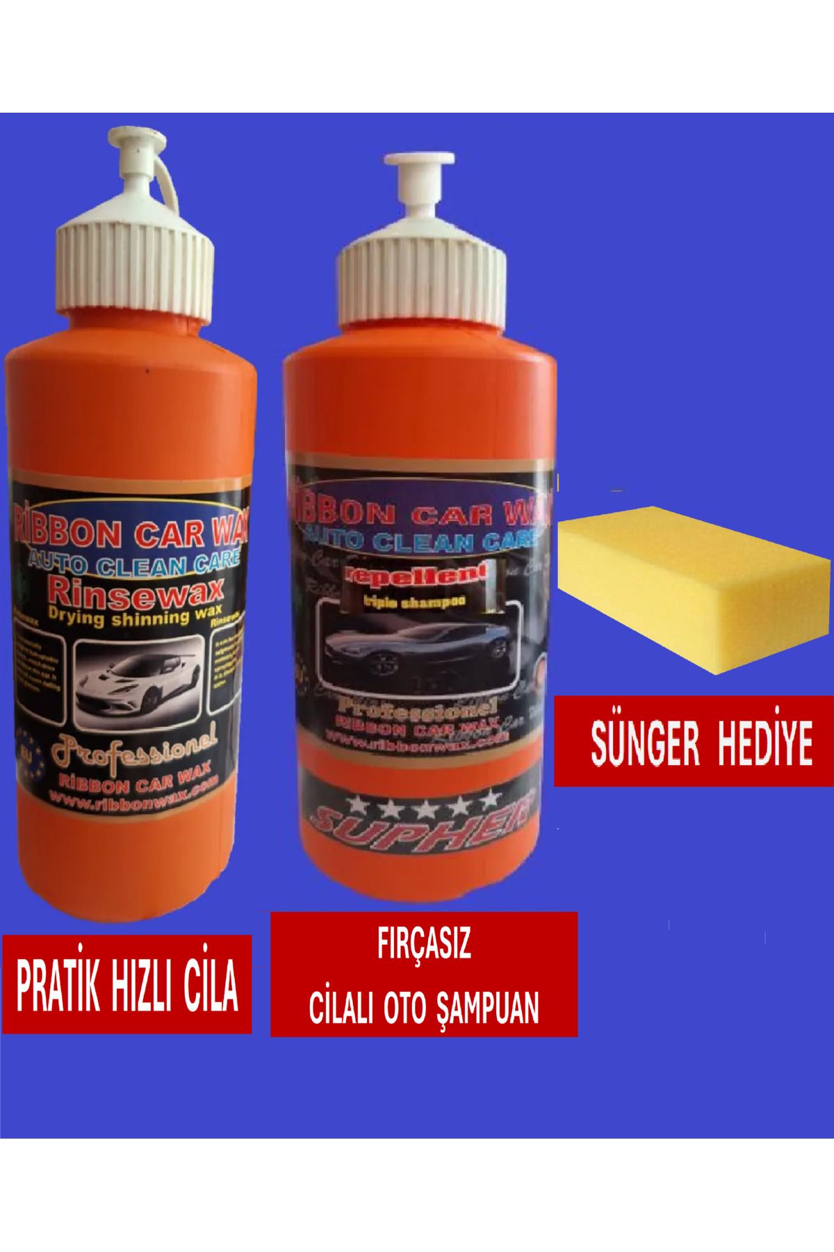 SOFT Pratik Hızlı Cila Su- Yağmur Kaydırıcı 1 Kg Cilalı Oto Yıkama Şampuanı 1 Kg
