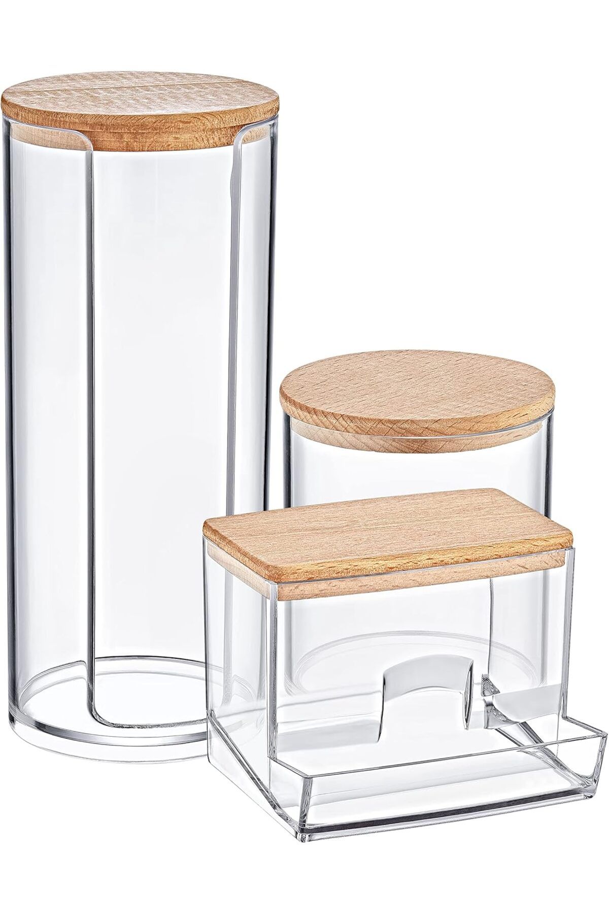 STOREMAX Kapak 3 lü Akrilik Organizer Set TrendBazaar 1057563