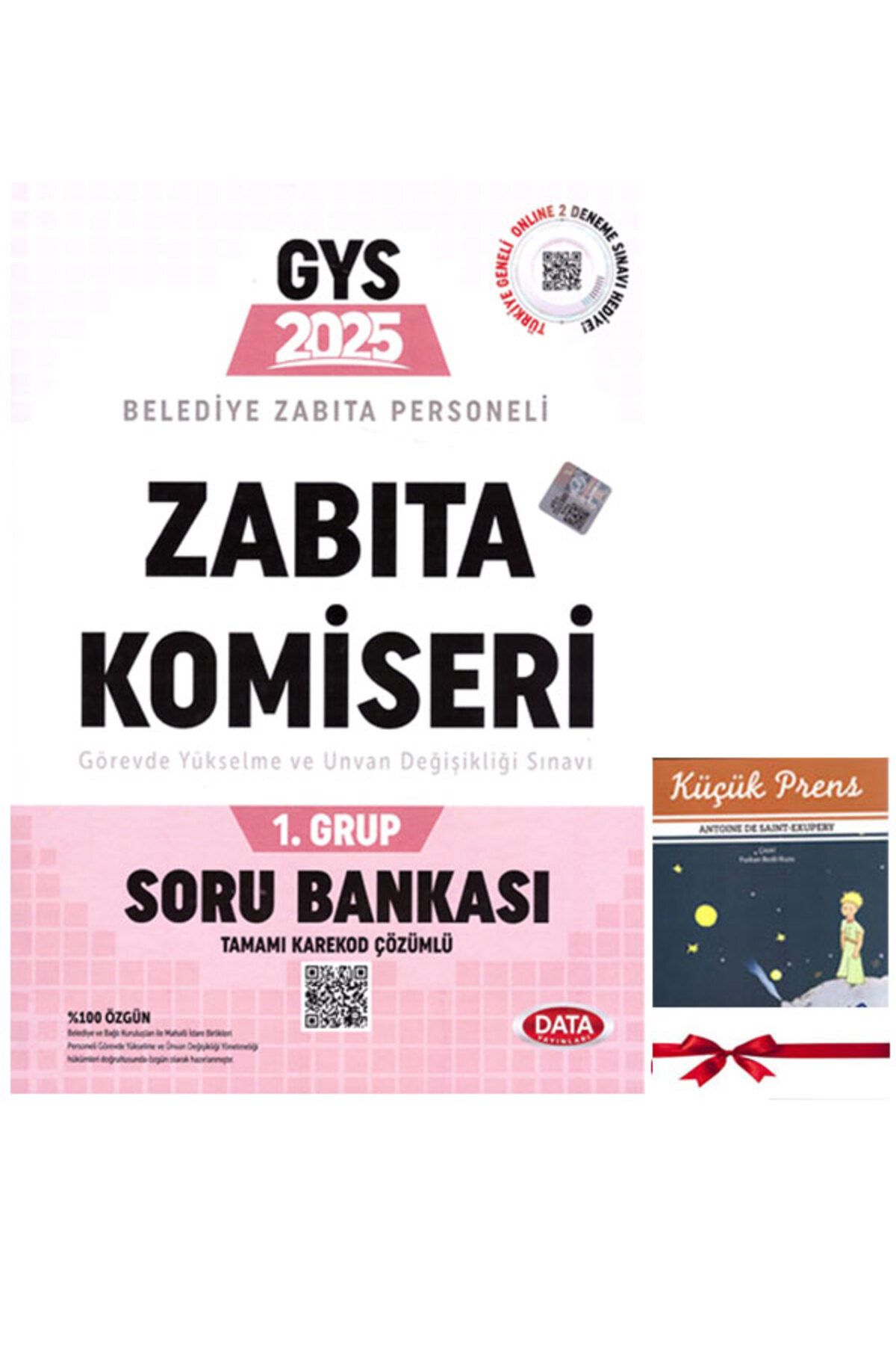 Data Yayınları 2025 GYS Belediye Zabıta Personeli 1.Grup ZABITA KOMİSERİ Görevde Yükselme Soru Kitabı