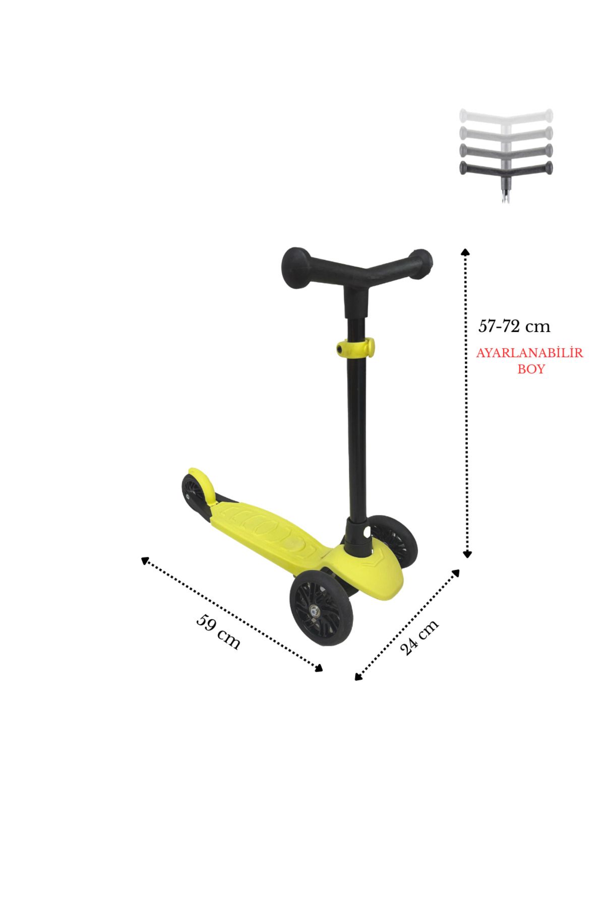 UJ Toys 3 Tekerlekli Çocuk Scooter