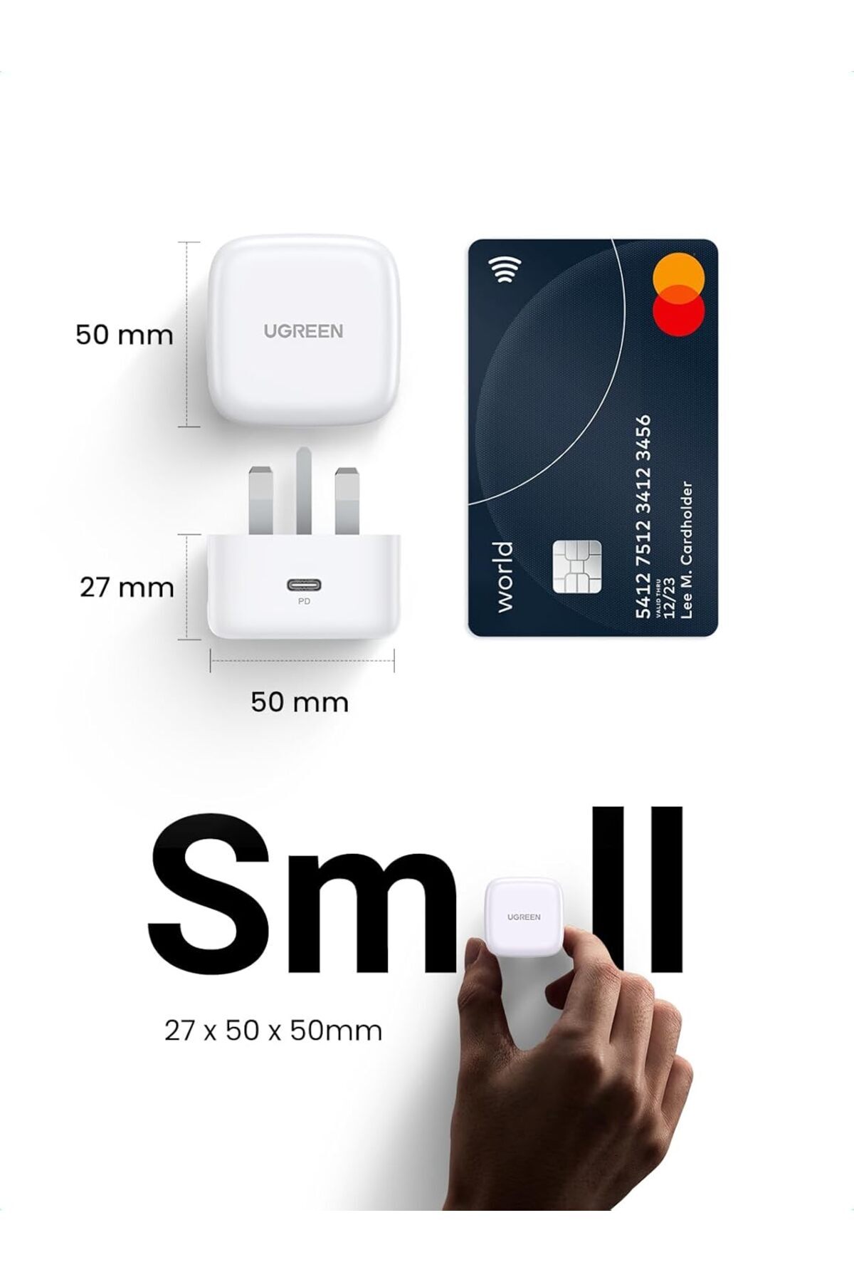 Ugreen-مجموعة شاحن سريع USB-C - المملكة المتحدة 9