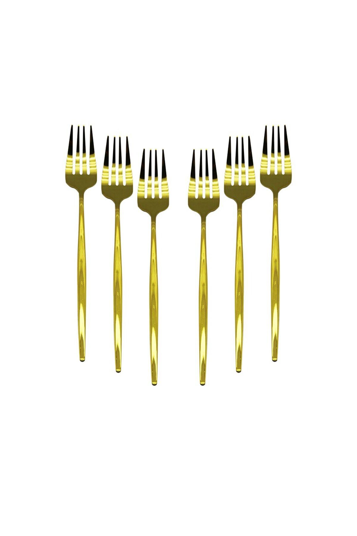 STOREMAX 6 PCS GOLD YEMEK ÇATAL SETİ TrendBazaar 1057563