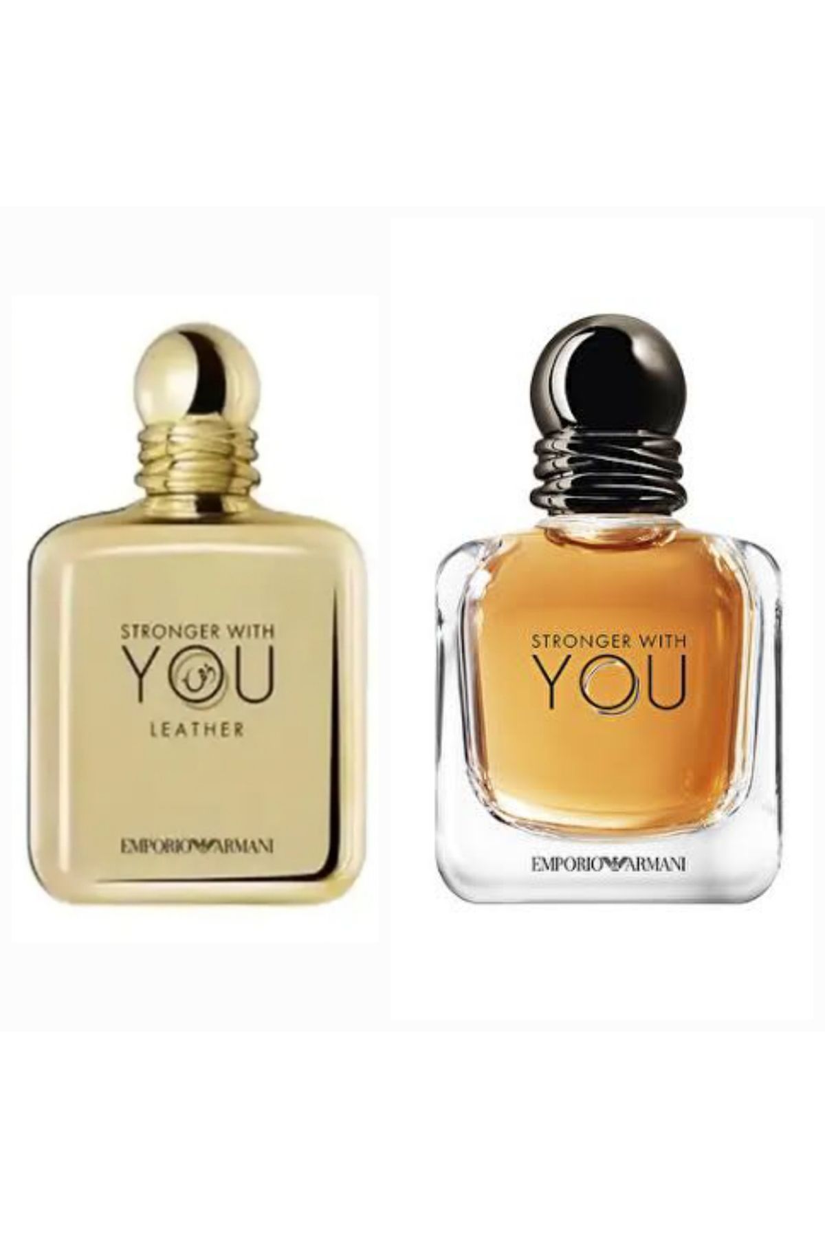 Emporio Armani Stronger With You Edt 100 Ml - Stronger With You Leather Edp 100ml Erkek Parfüm Seti
