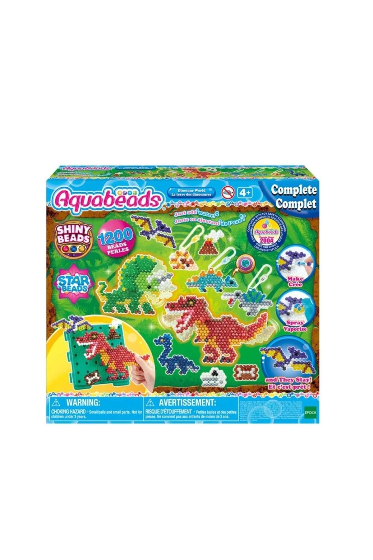Eng 31994 AquaBeads Dinozor Dünyası Seti 1200 parça +4 yaş