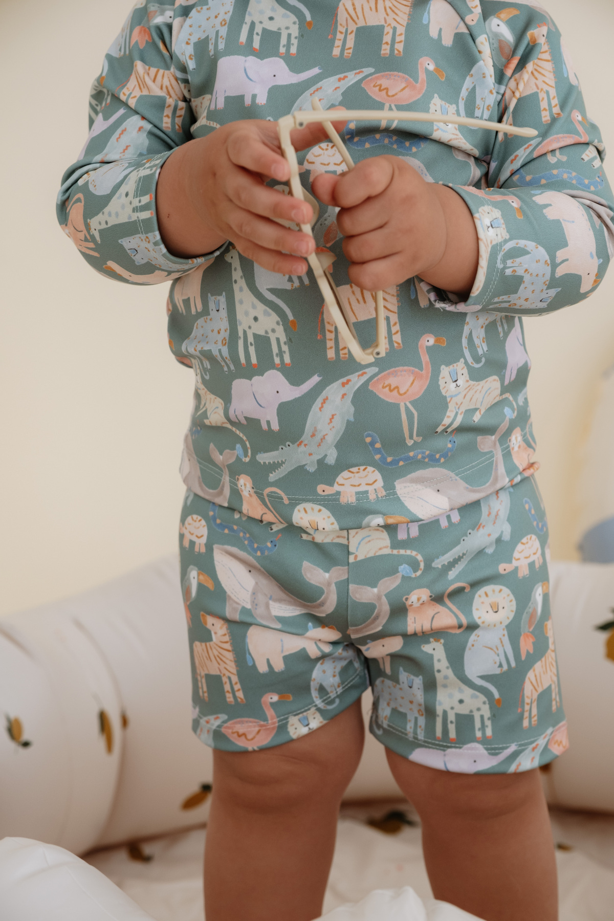 Lollie Baby&Kids Uv Korumalı Mayo 50 Upf Bebek & Çocuk - Safari fotoğrafı 5 (önizleme)