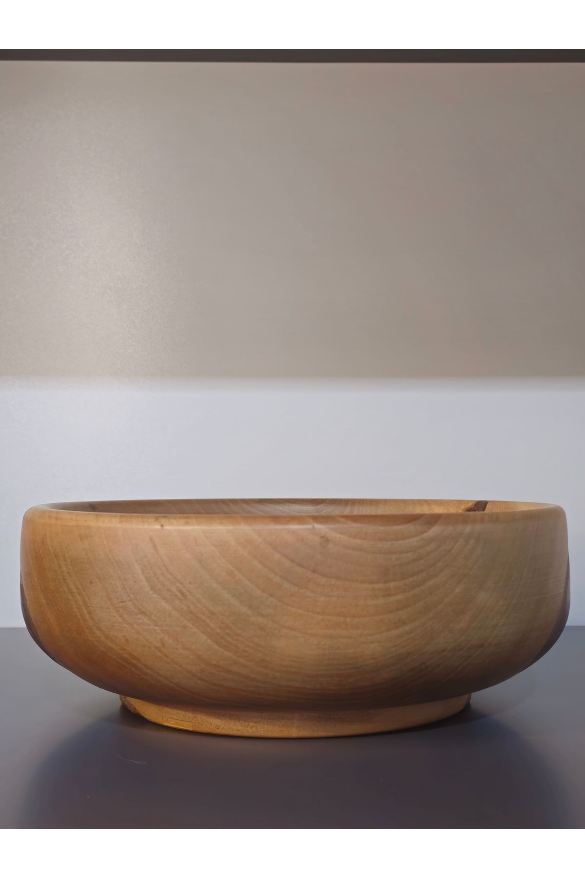woodenvibe ahşap kase