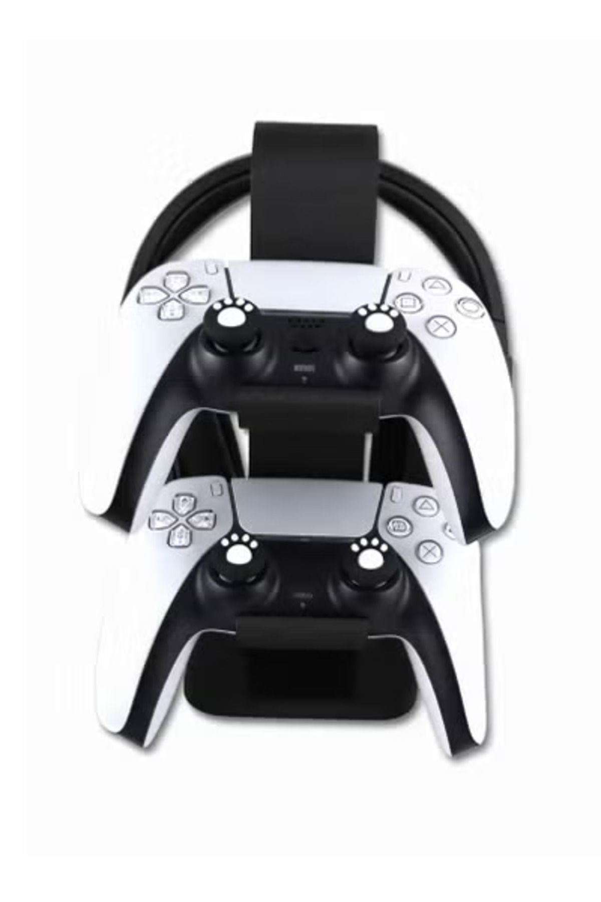 3D Brothers-Headset and Controller Stand for Gaming Consoles with 3-in-1 Capacity 3