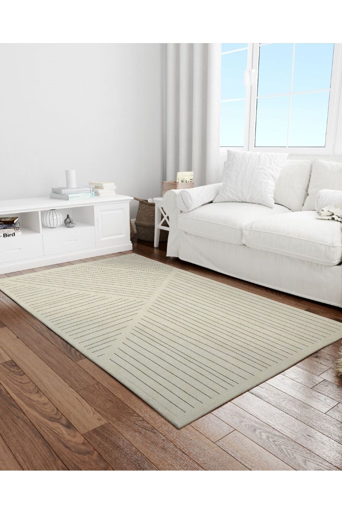 DERAS HOME Dijital Baskı Yıkanabilir Kaymaz Taban Salon Halısı Ve Yolluk