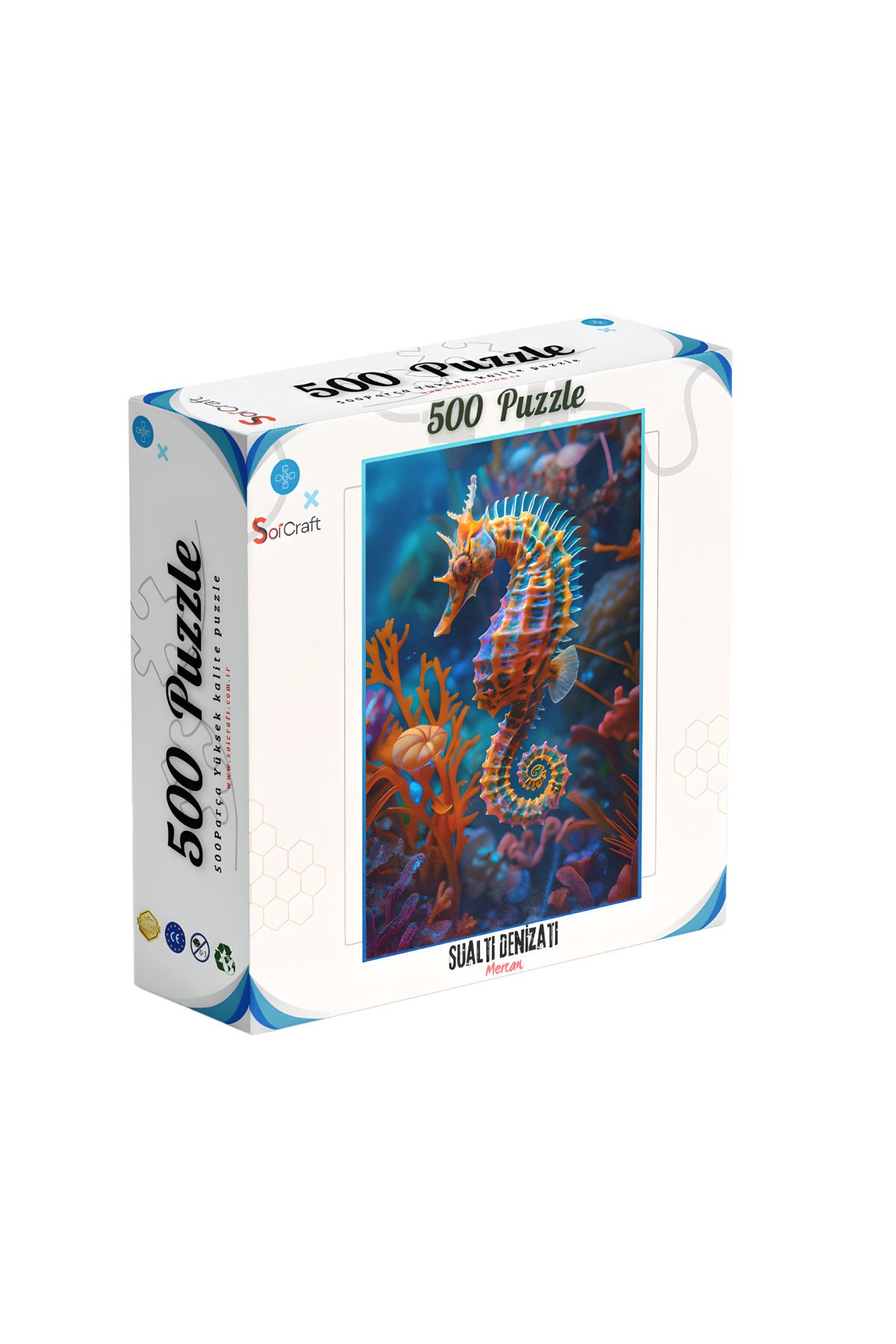 Soi Craft 500 Parça Puzzle Su Altı Deniz Atı