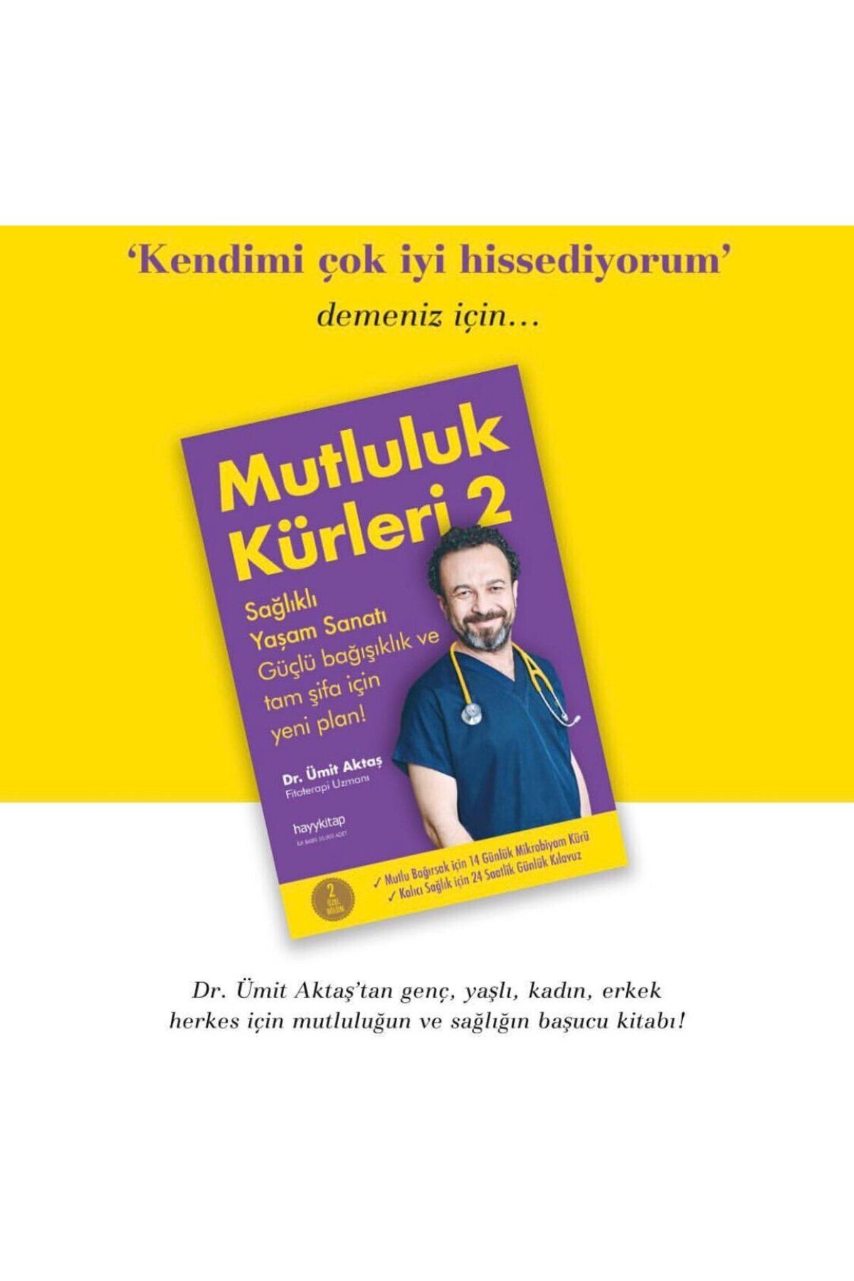 Çağdaş Kitap Ümit Aktaş Mutluluk Kürleri 1-2 Set HAYYKİTP