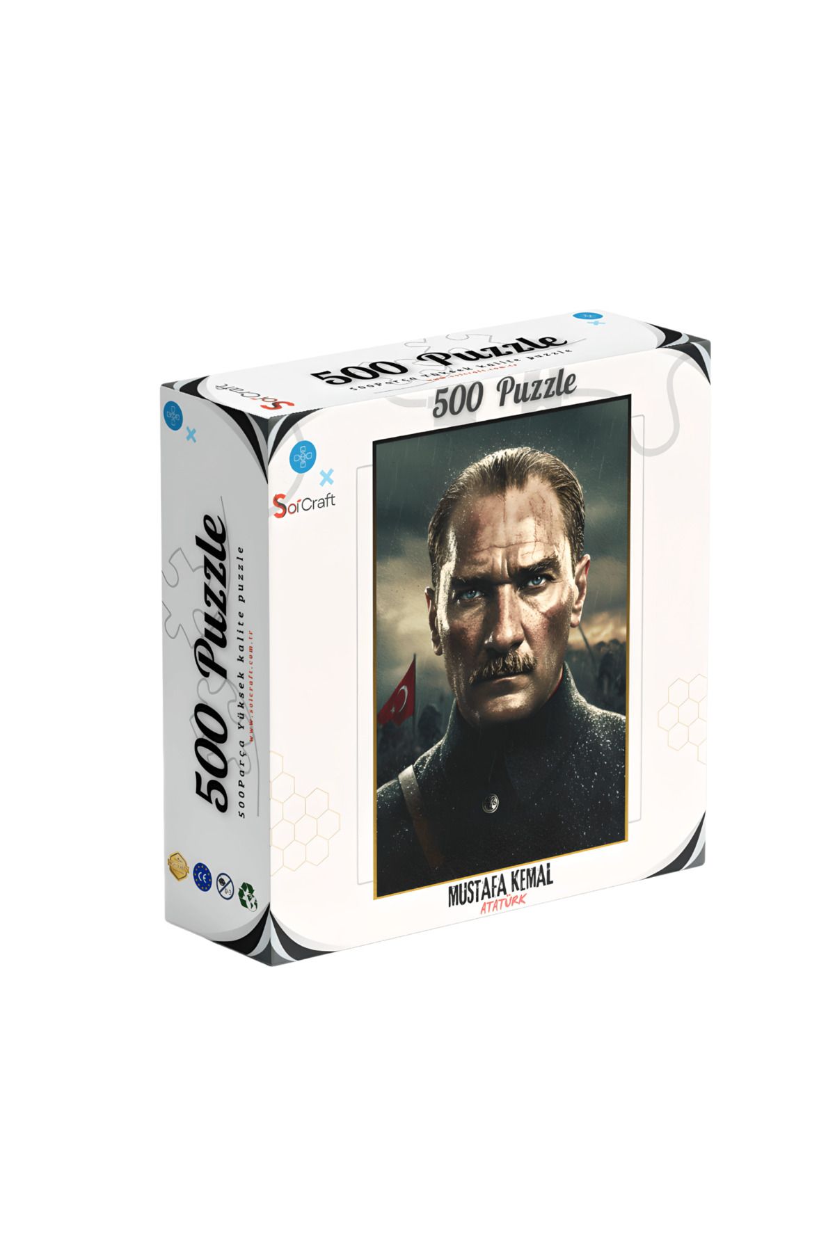Soi Craft 500 Parça Puzzle Mustafa Kemal Atatürk
