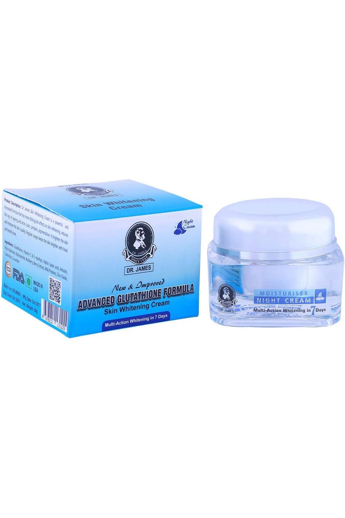 dr james glutathione cream Dr James Glutathione Skin Whitening Injections, Whitening Pills, Whitening  Cream and Whitening Soap main image 0