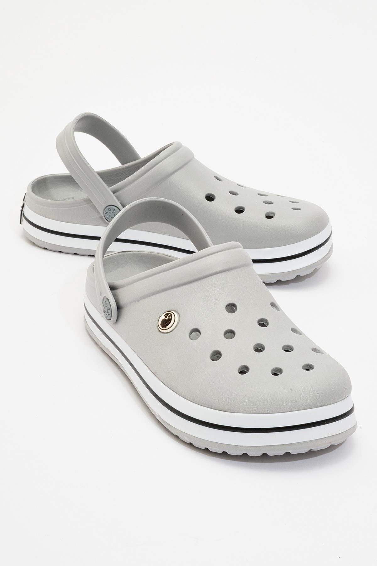ATLAS SHOES Önü Kapalı Delikli Yazlık Unisex  Terlik