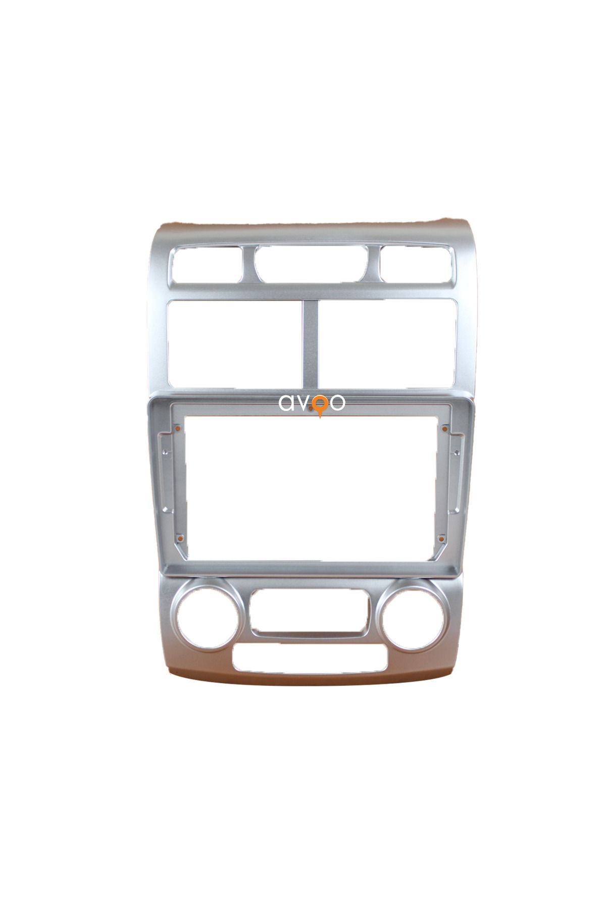 CityGO KİA SPORTAGE OLD 9'' İNÇ 2005-2010 GRİ ÇERÇEVE VE SOKET