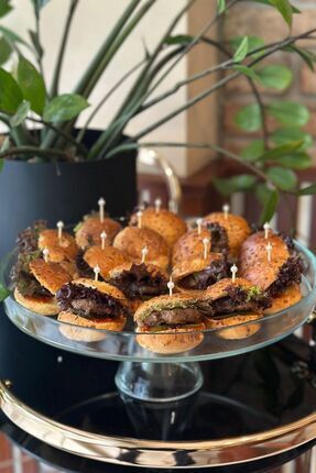 Heritage Ayaklı Şeffaf Cam Sunum Tabağı 33 Cm Büyük Boy