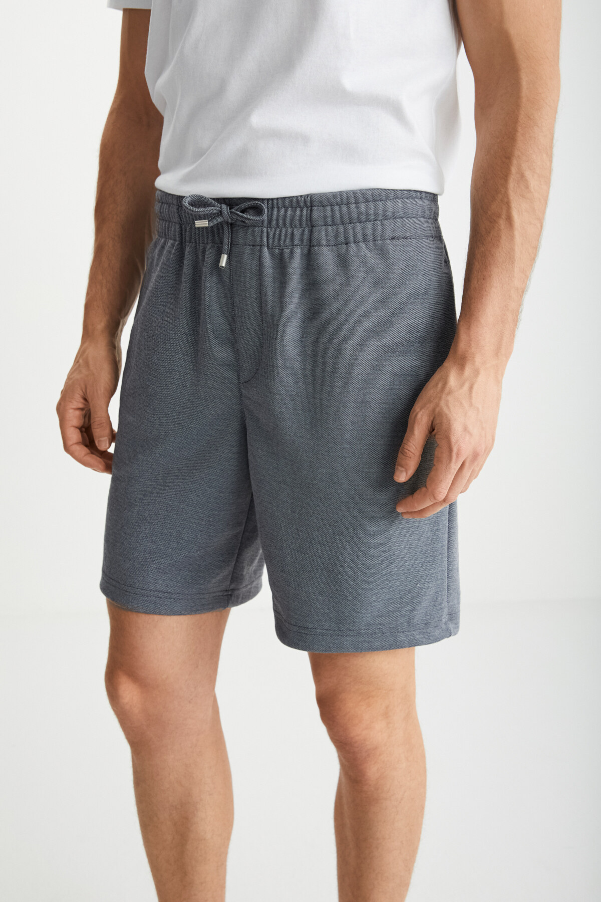 GRIMELANGE  Ramadanp014 Erkek Gri Şort & Bermuda - Görsel 3