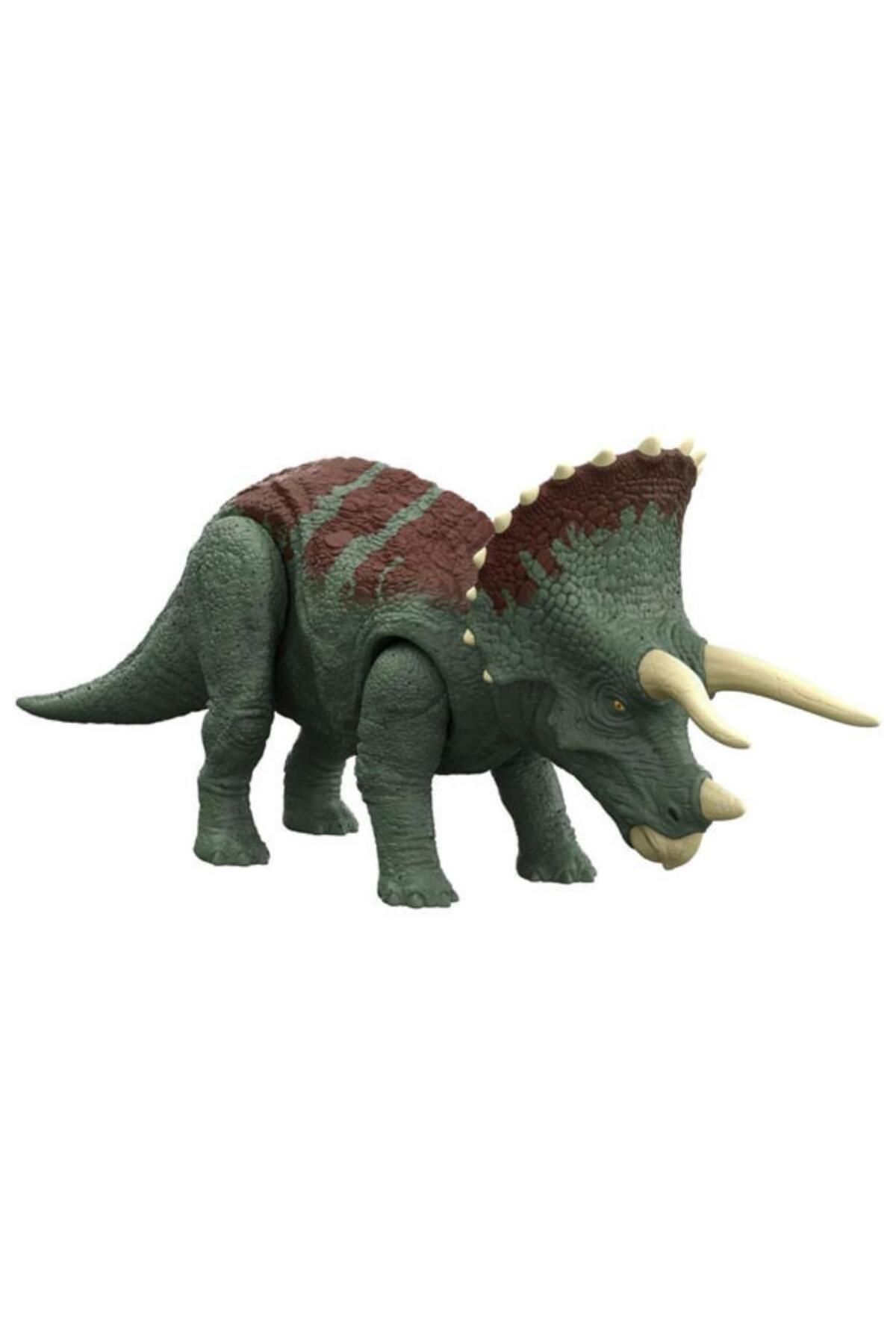 mattel-Jurassic World Dominion Triceratops dinosaur figurine 2