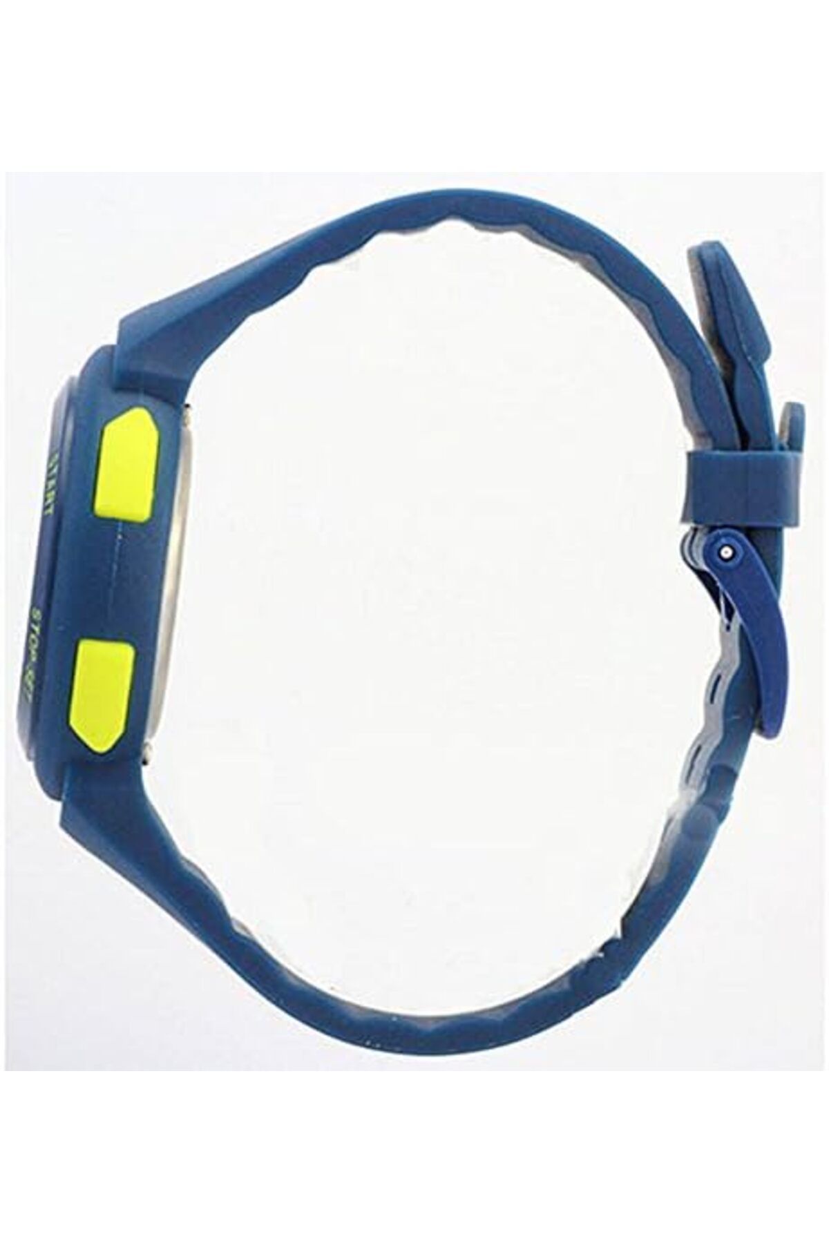 Puma-Pulse Plus Men's Quartz Watch with LCD Dial Digital Display and Blue Polyurethane Strap 5