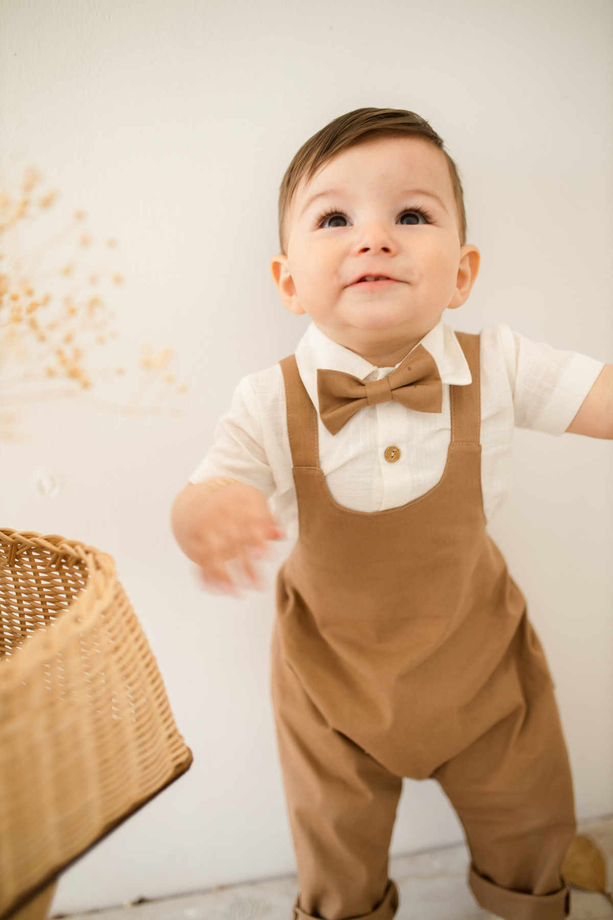 Kuarks Erkek Bebek Tulum Kanvas Askılı Tulum %100 Pamuk Tulum (GÖMLEK DAHİL DEĞİLDİR) fotoğrafı 7 (önizleme)