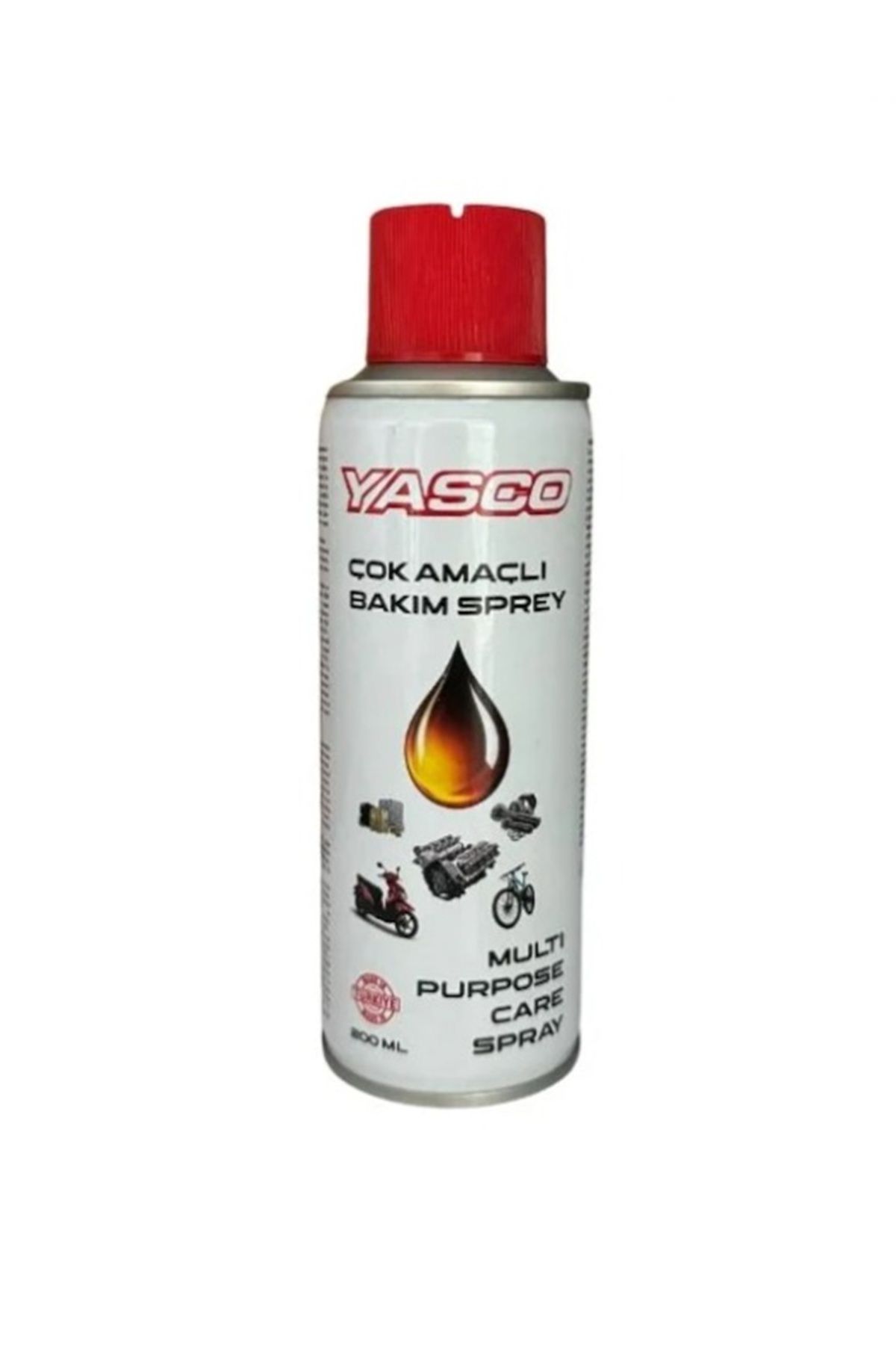 YASCO WD40 Çok Amaçlı Bakım ve Yağlayıcı Sprey 200 ml