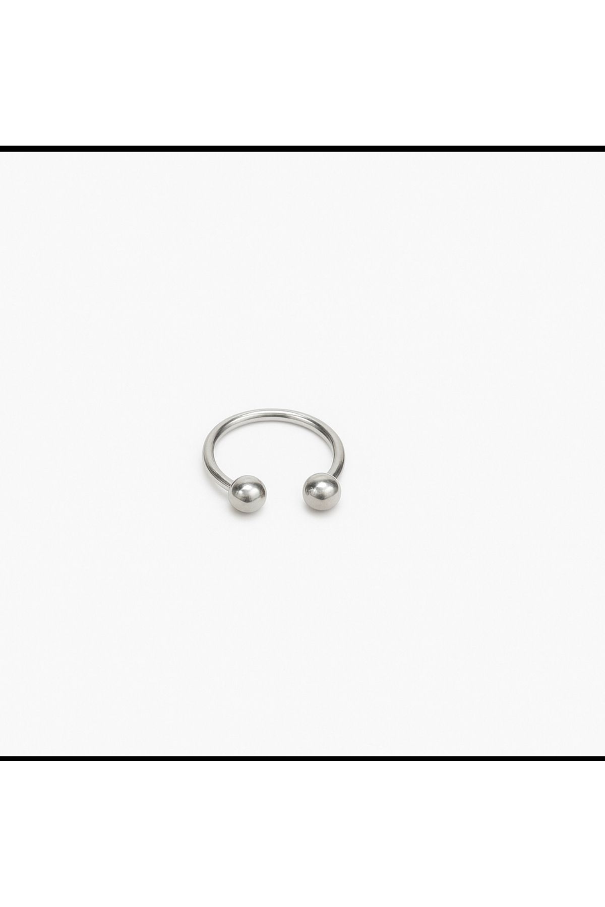 facnspt Gümüş Renk Paslanmaz Çelik Halka Piercing