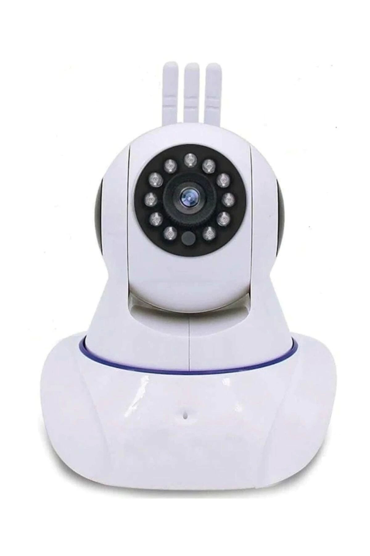 ShopNova Gece Görüşlü Hd 360 Derece Wifi Ip Kamera Bebek Kamerası