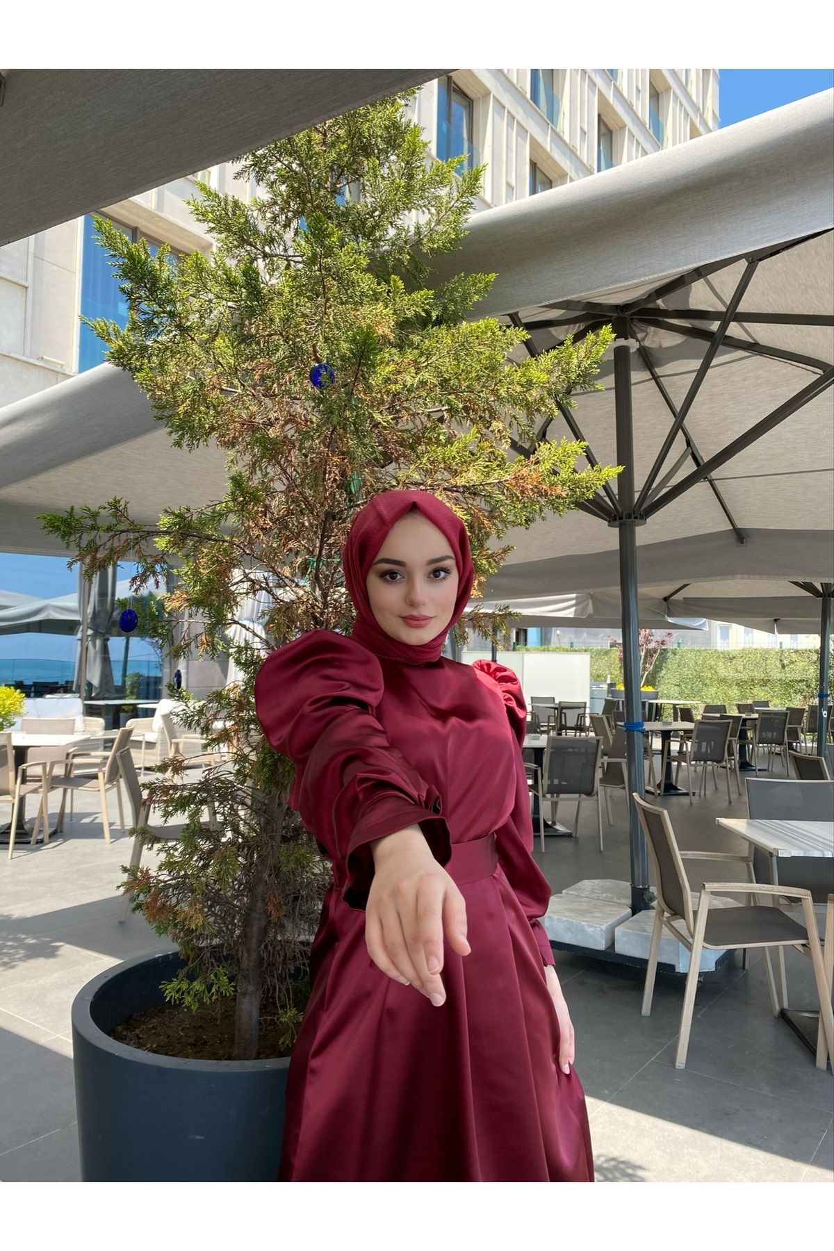 Butik Tesettür Abiye Elbise Elena