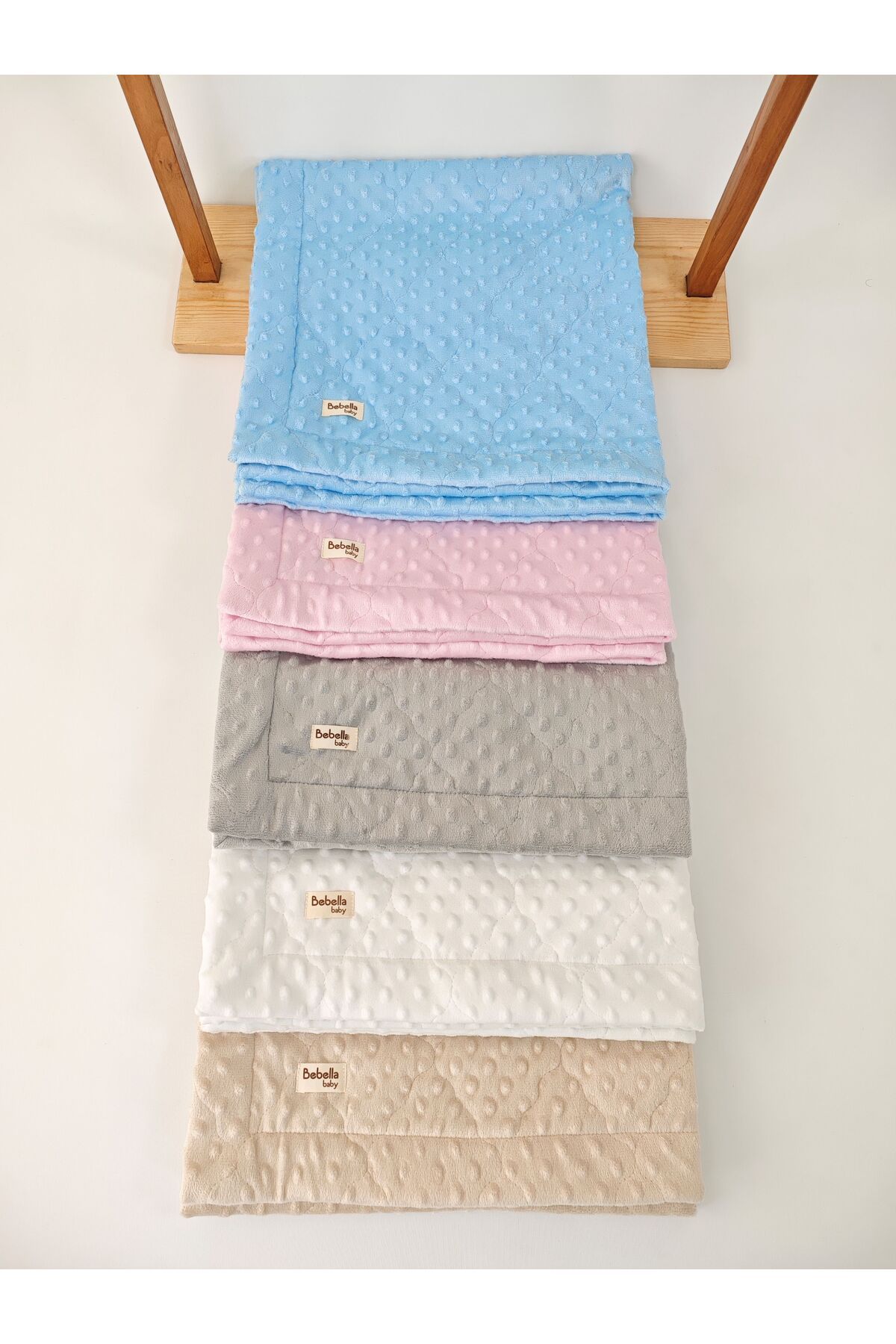 Bebella-Quilted Chickpea Baby Swaddle Blanket – Double Sided / Seasonal / Newborn / Hospital Release 7