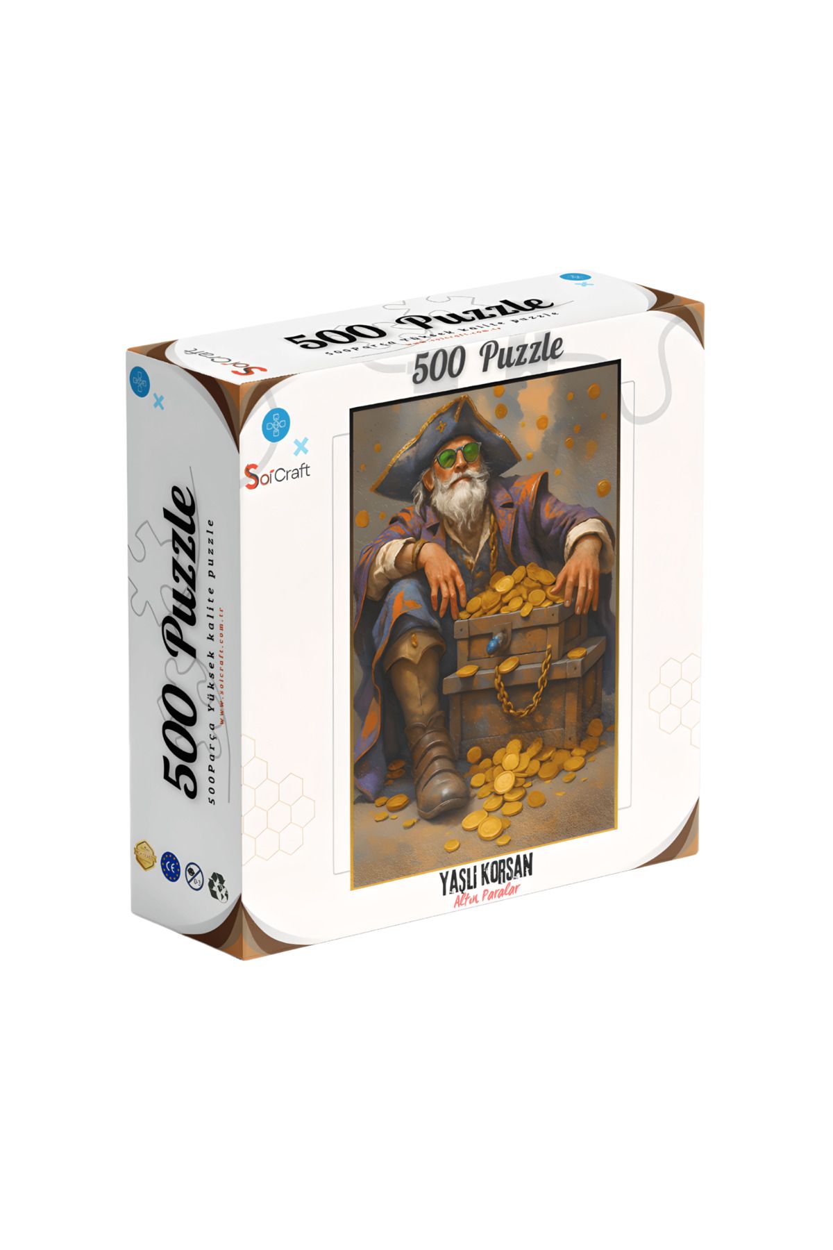Soi Craft 500 Parça Puzzle Yaşlı Korsan