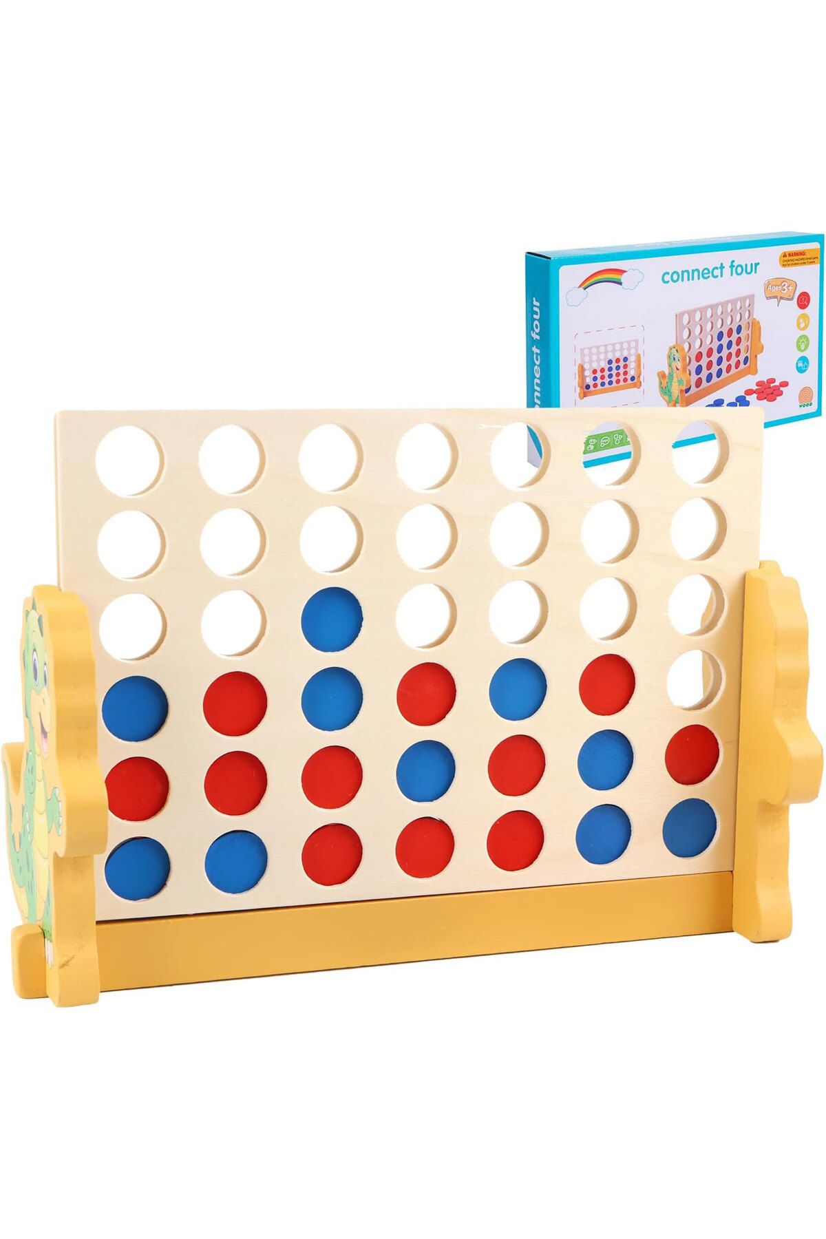OEM Joc De Societate Din Lemn, Bingo, + 3 Ani - One Size