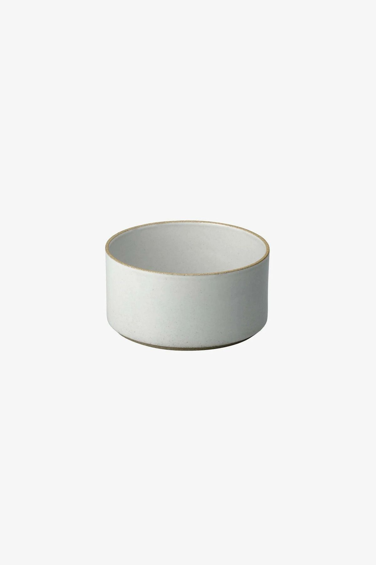 HASAMI PORCELAIN Japon Tasarımı 14,5 cm Gri Parlak Yüksek Kase Modüler ve Şık