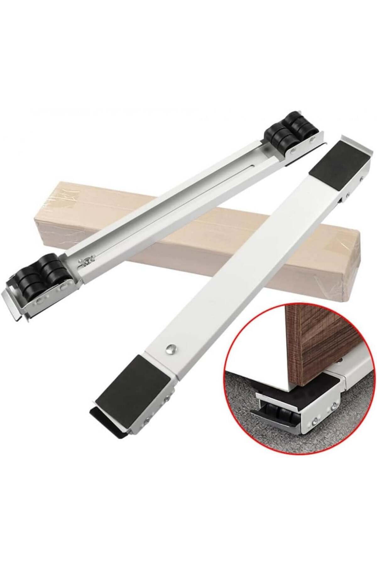 Un-Rolling and Movable Furniture Base, Extendable Wheeled Base for Washing Machine and Mobile Refrigerator Stand for Washing Machines 3