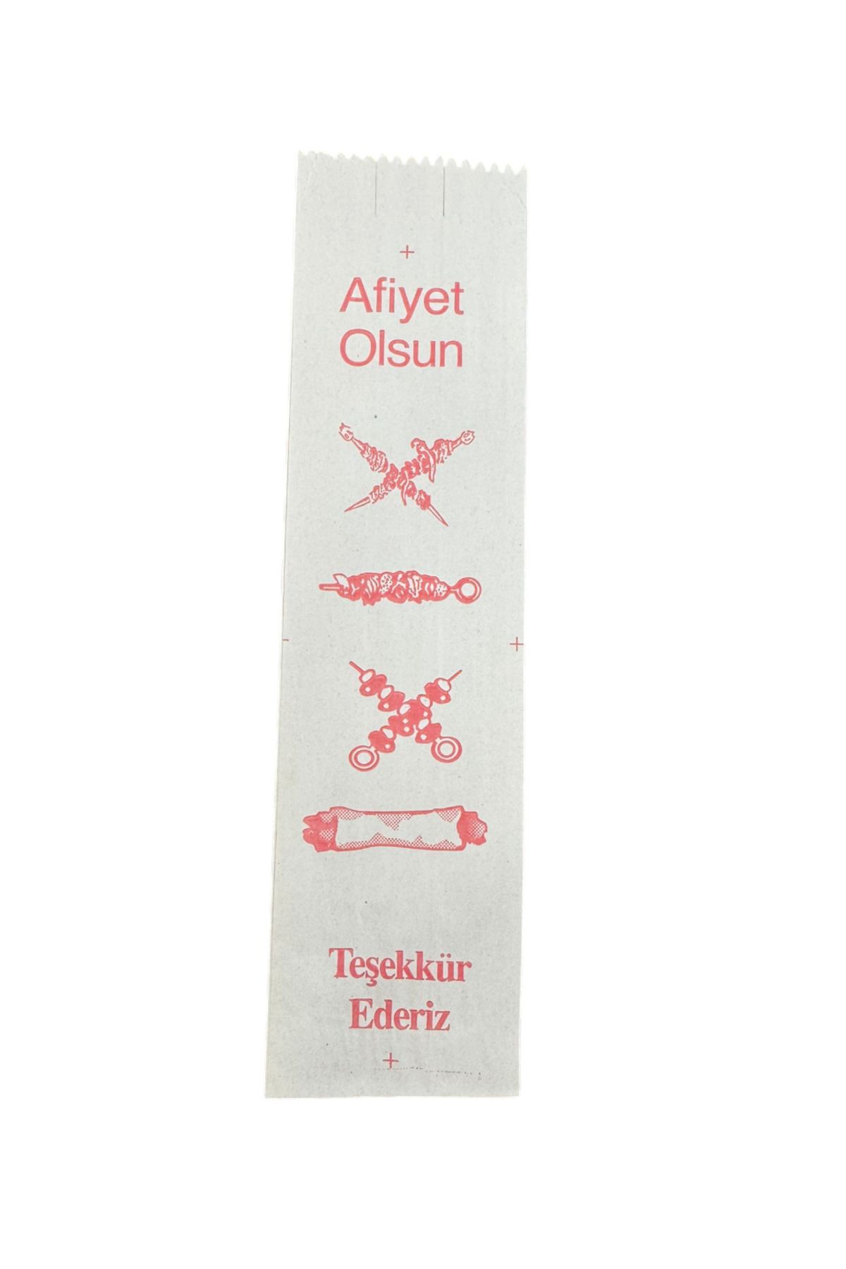 PRATİK SHOP Dürüm Kese Kağıdı 1 KG - 225Adet (8 X 27)