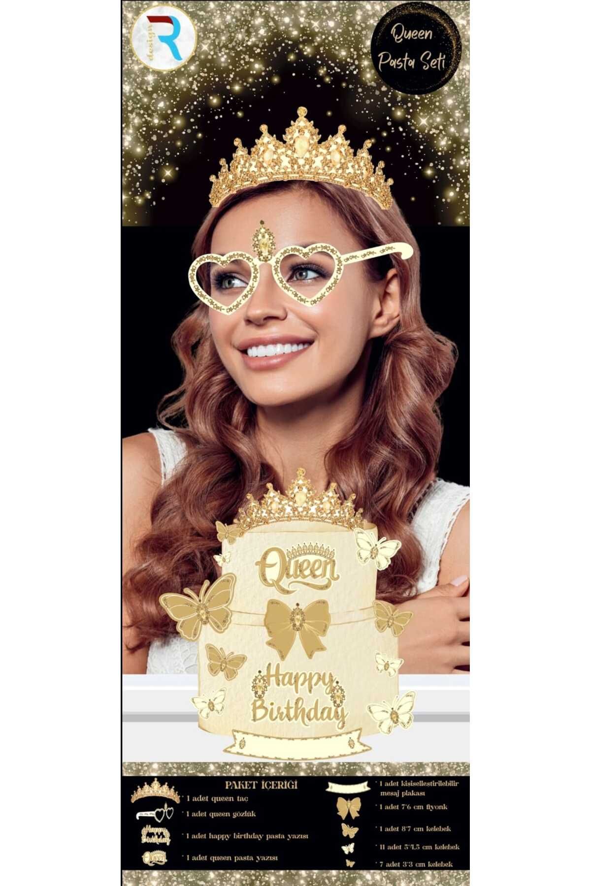 Cadde Süs QUEEN PASTA SETİ